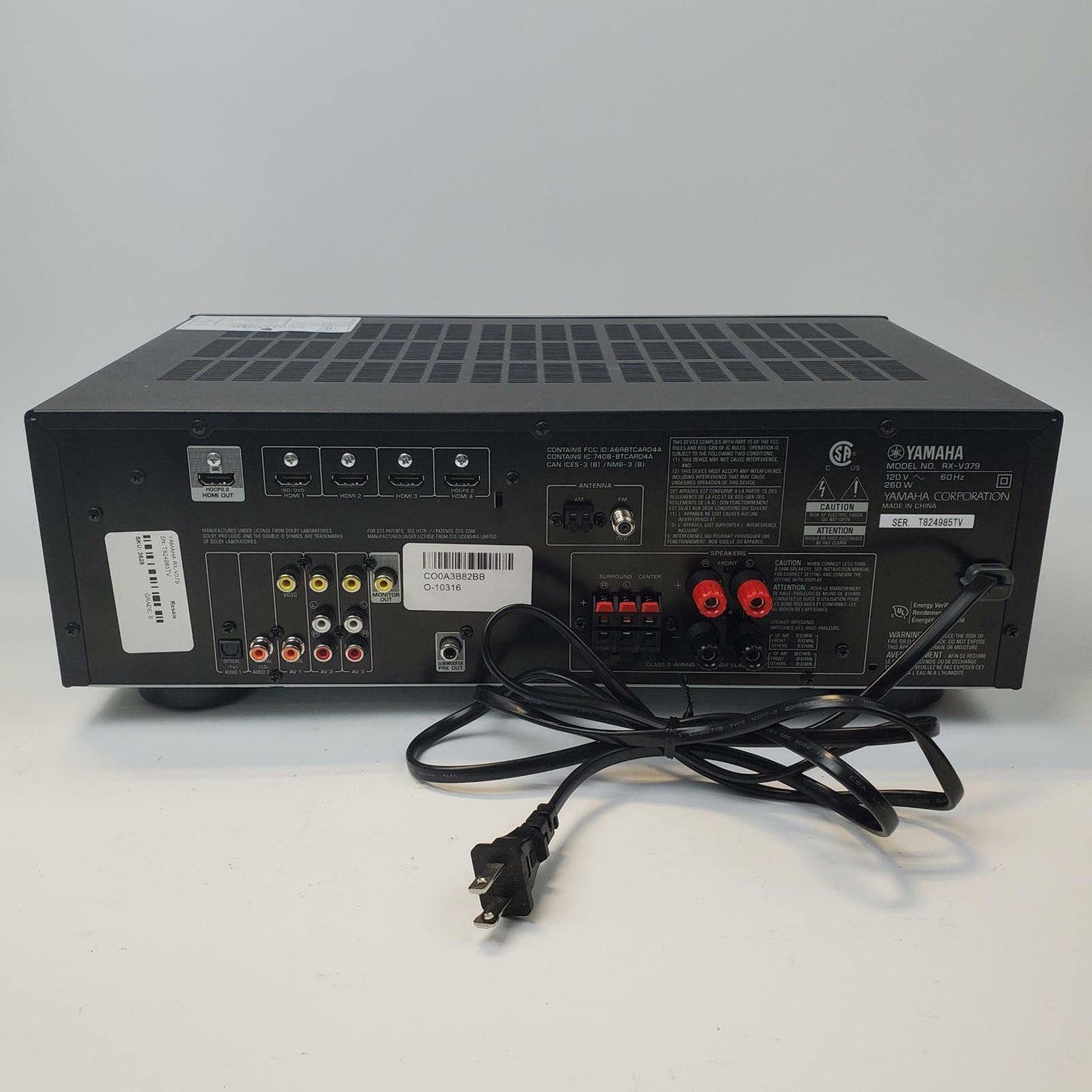 Yamaha RX-V379 5.1 AV Surround Receiver | Grade B