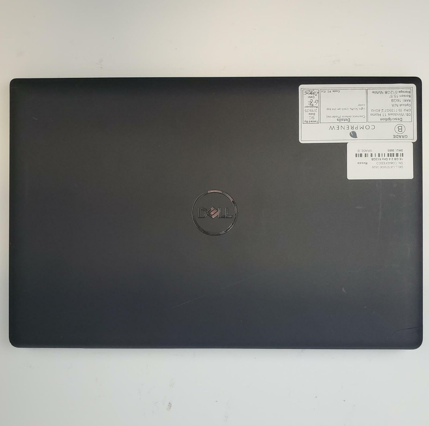 Dell Latitude 3520 Win 11 Home i5-1135G7 16GB RAM 512GB NVMe | Grade B