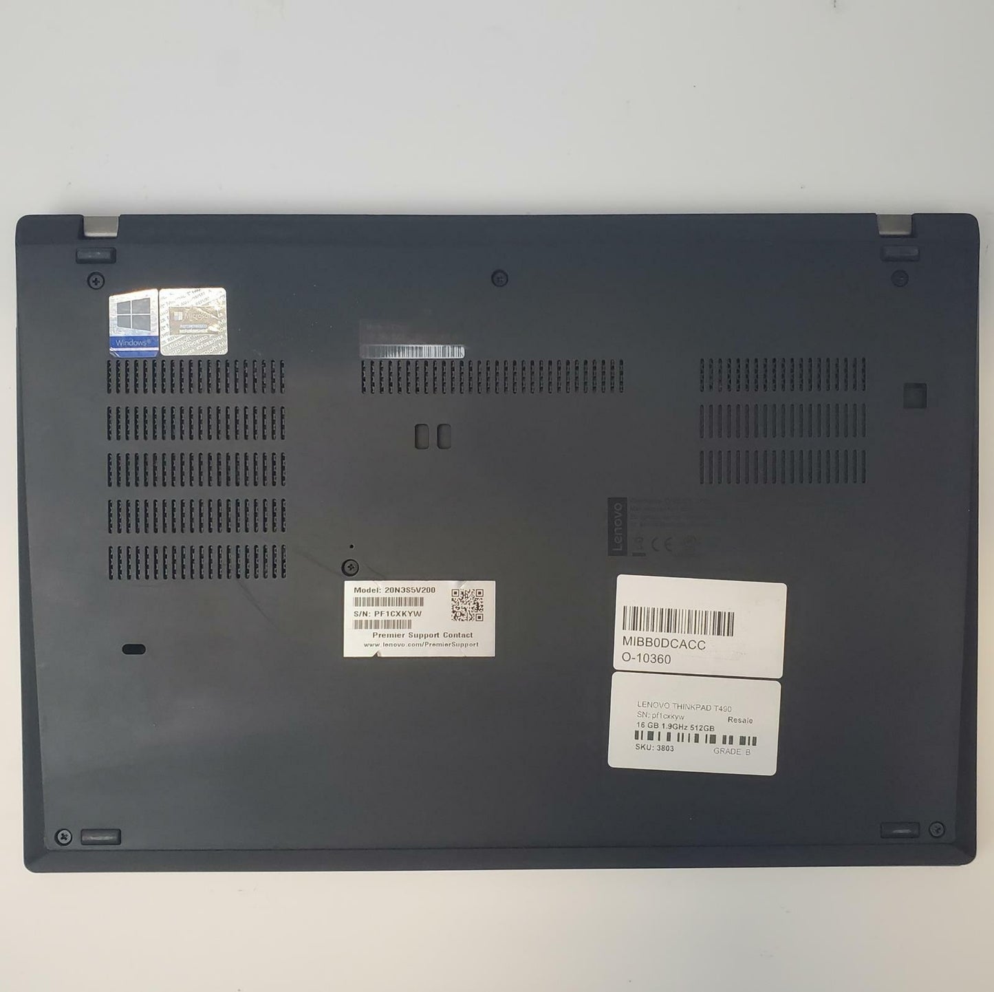 Lenovo ThinkPad T490 Win 11 Home i7-8665U 16GB RAM 512GB M.2 | Grade B