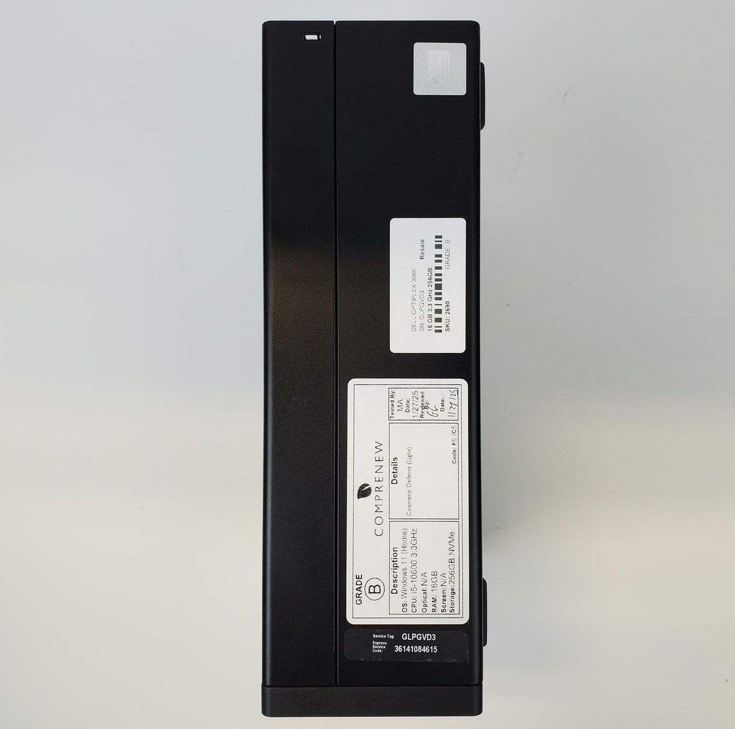 Dell OptiPlex 3080 Win 11 Home i5-10500 16GB RAM 256GB NVMe | Grade B | 3842