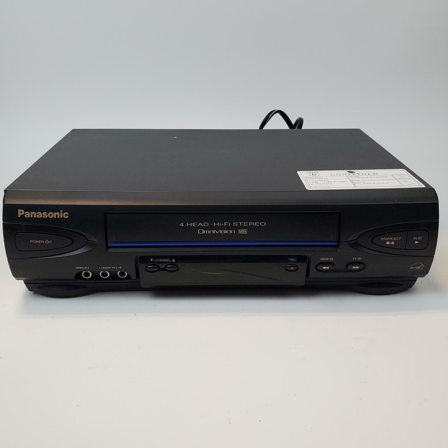 Panasonic PV-V4522 VCR/VHS Player w/ Remote | Grade B