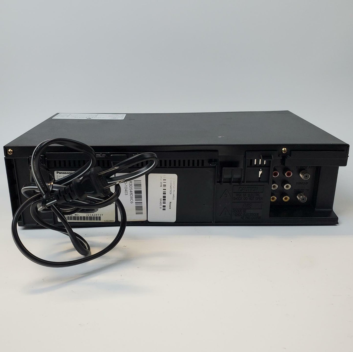 Panasonic PV-V4522 VCR/VHS Player w/ Remote | Grade B