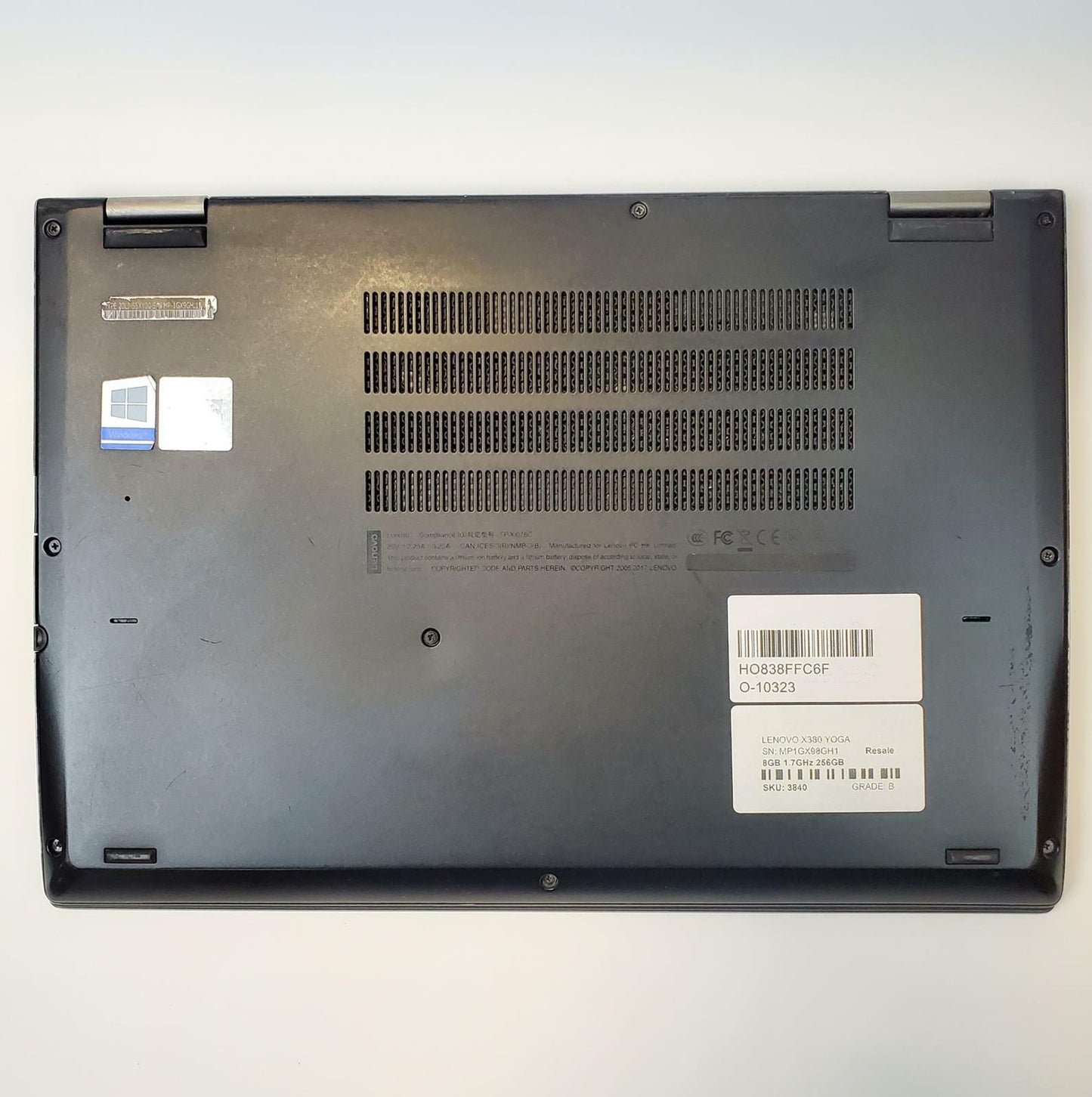 Lenovo ThinkPad X380 Yoga Win 11 Home i5-8350U 8GB RAM 256GB M.2 | Grade B