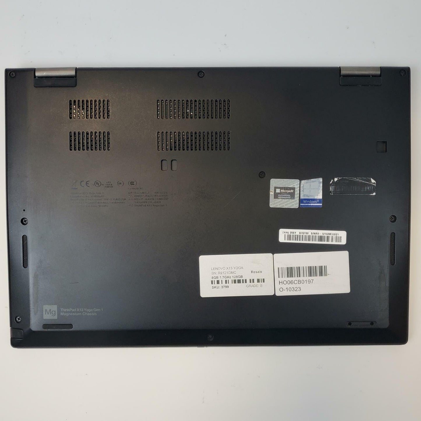 Lenovo ThinkPad X13 Yoga Win 11 Home i5-10310U 8GB RAM 128GB M.2 | Grade B