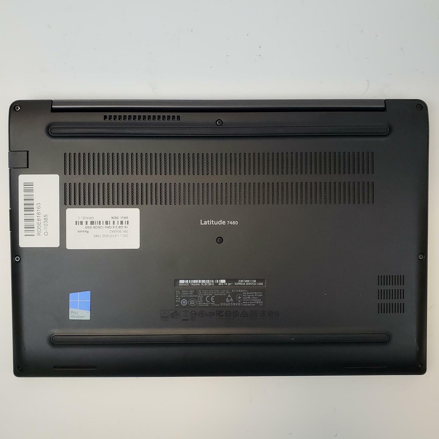 Dell Latitude 7480 No OS i7-7600U 16GB RAM 128GB M.2 | Grade B