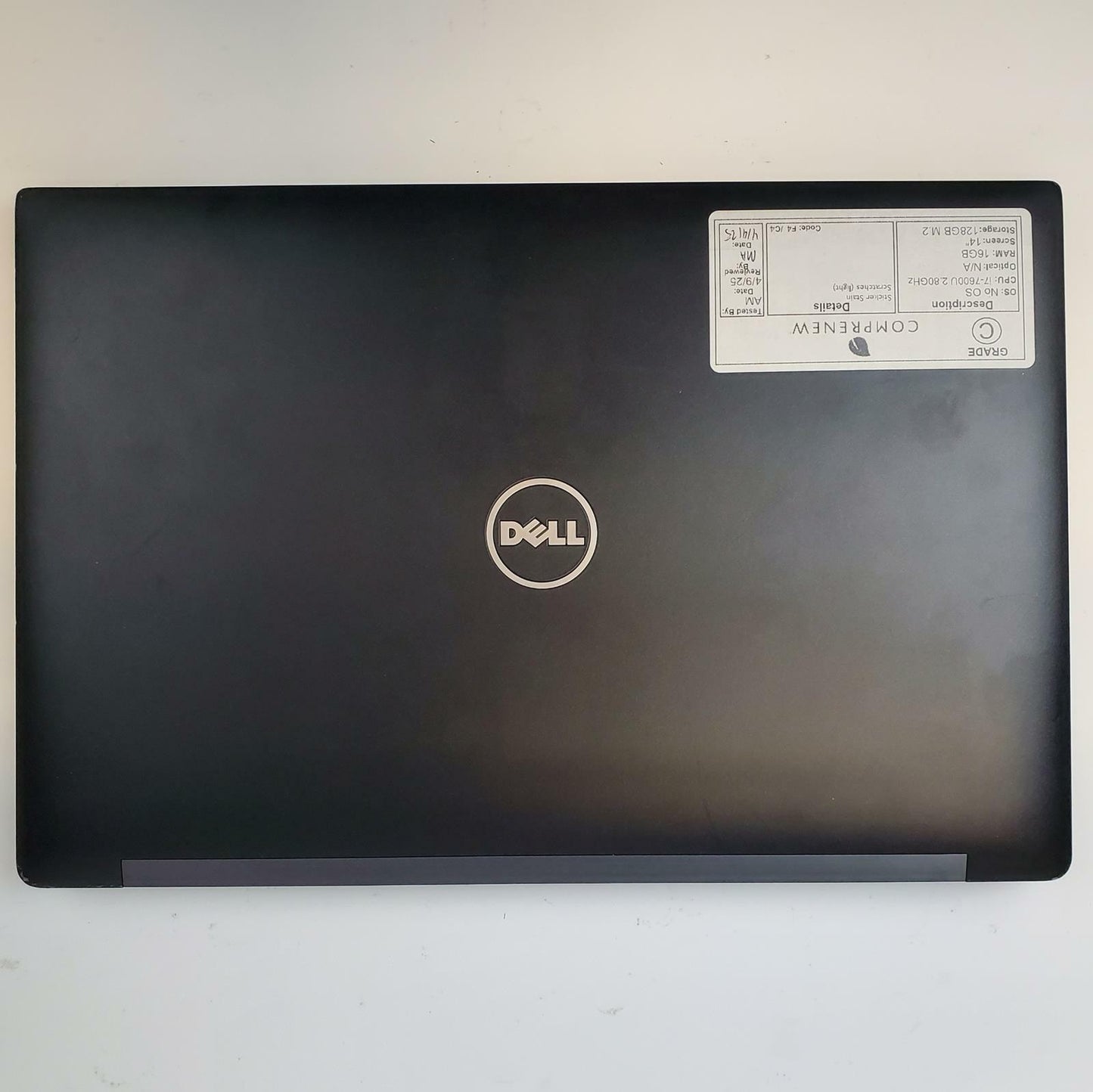 Dell Latitude 7480 No OS i7-7600U 16GB RAM 128GB M.2 | Grade B