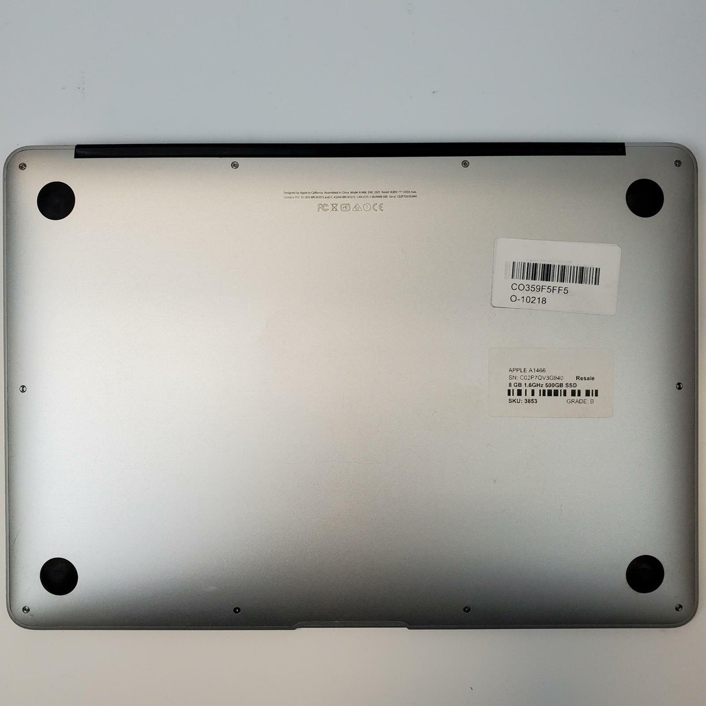 Apple A1466 MacBook Air Monterey i5-5250U 8GB RAM 500GB M.2 | Grade B