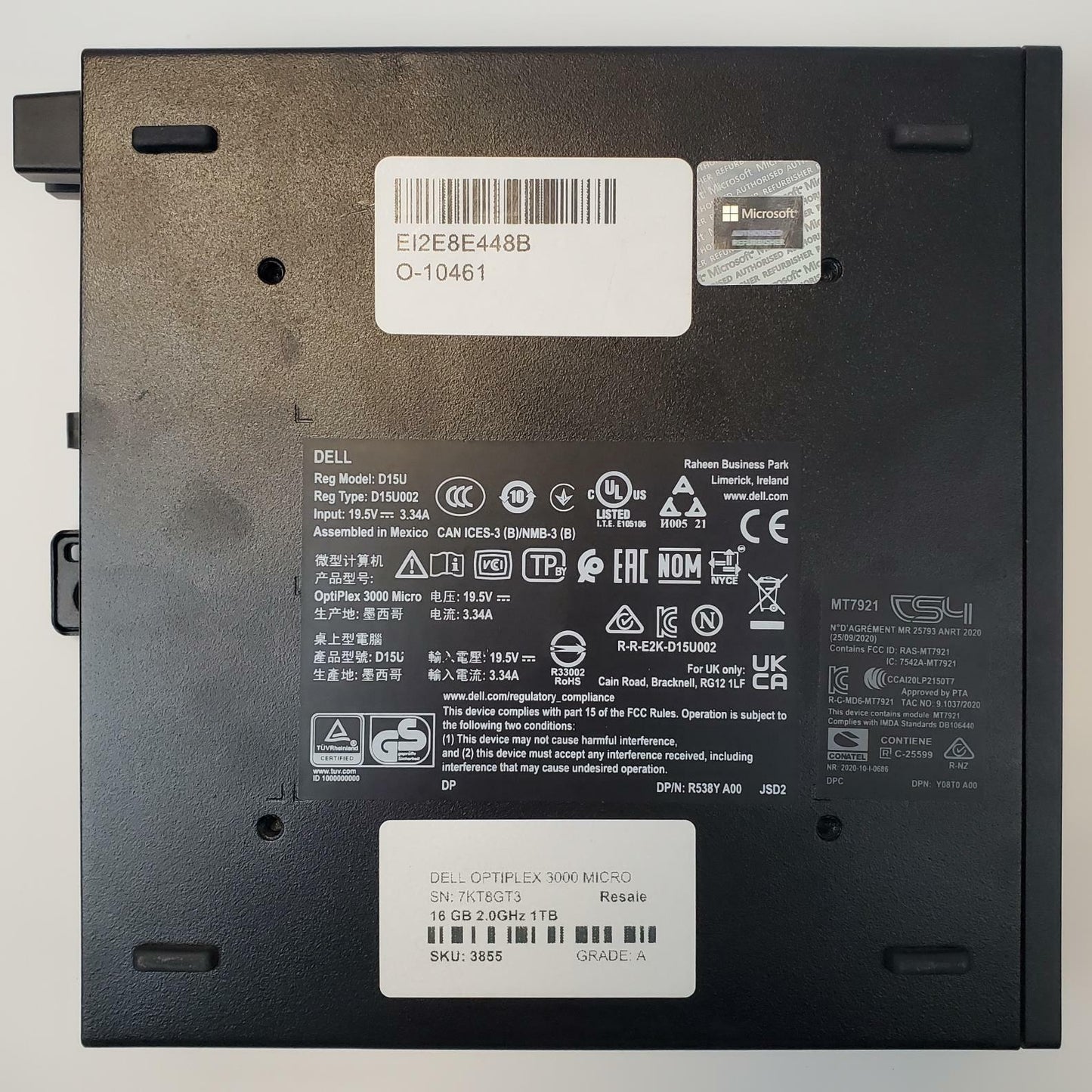 Dell OptiPlex 3000 Win 11 Home i5-12500T 16GB RAM 1TB NVMe | Grade A