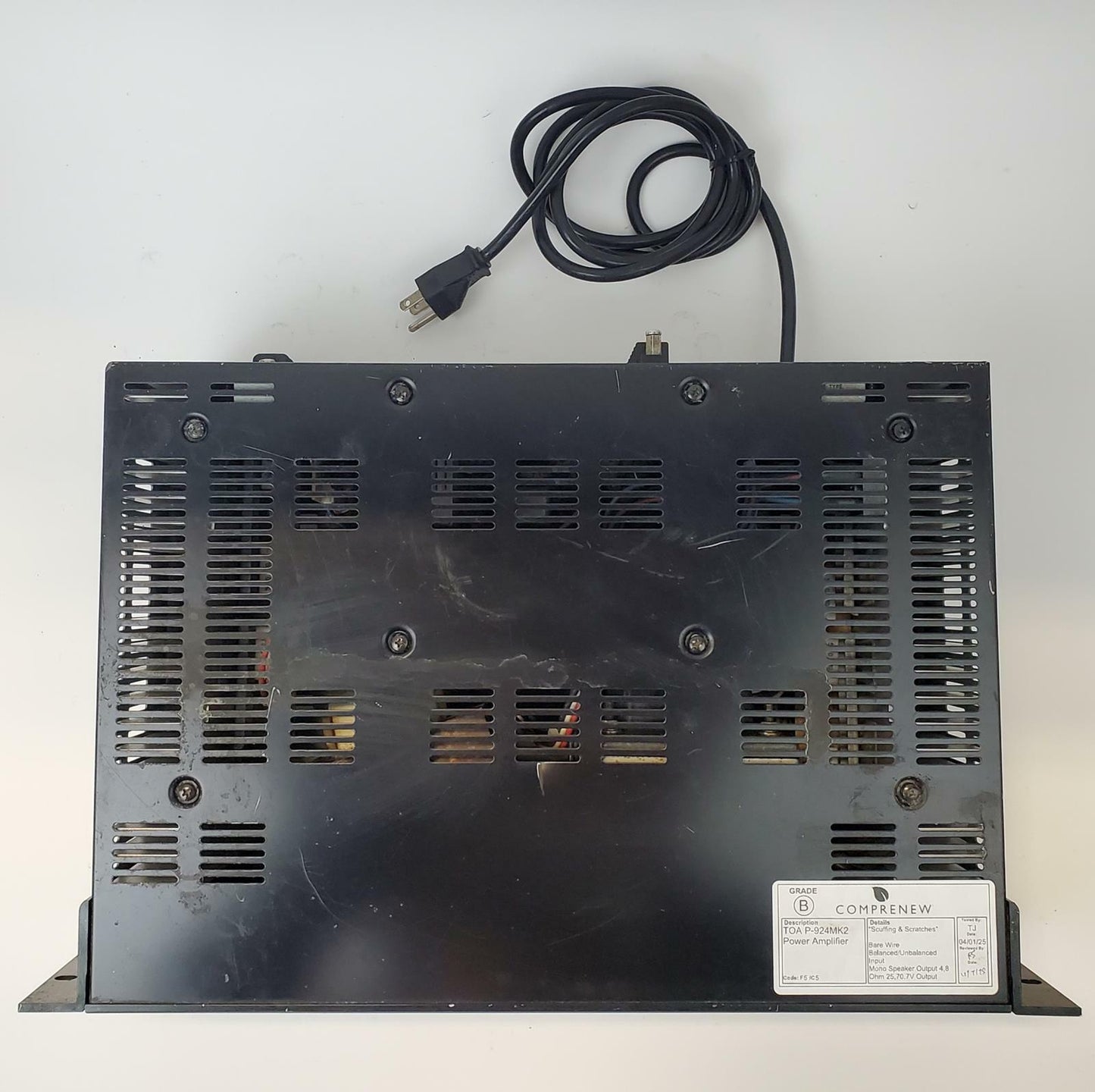 TOA P-924MK2 Power Amplifier | Grade B