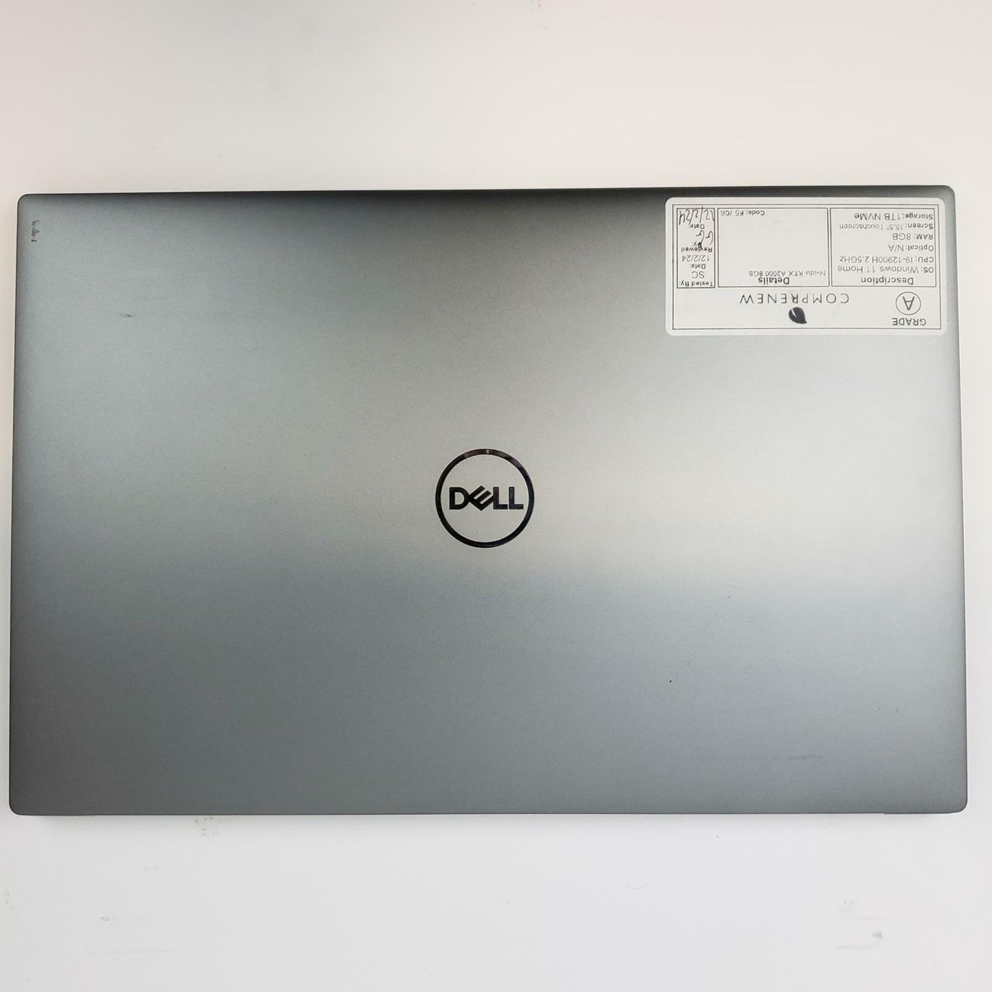 Dell Precision 5570 Win 11 Home I9-12900H 8GB RAM 1TB NVMe 8GB GPU | Grade A