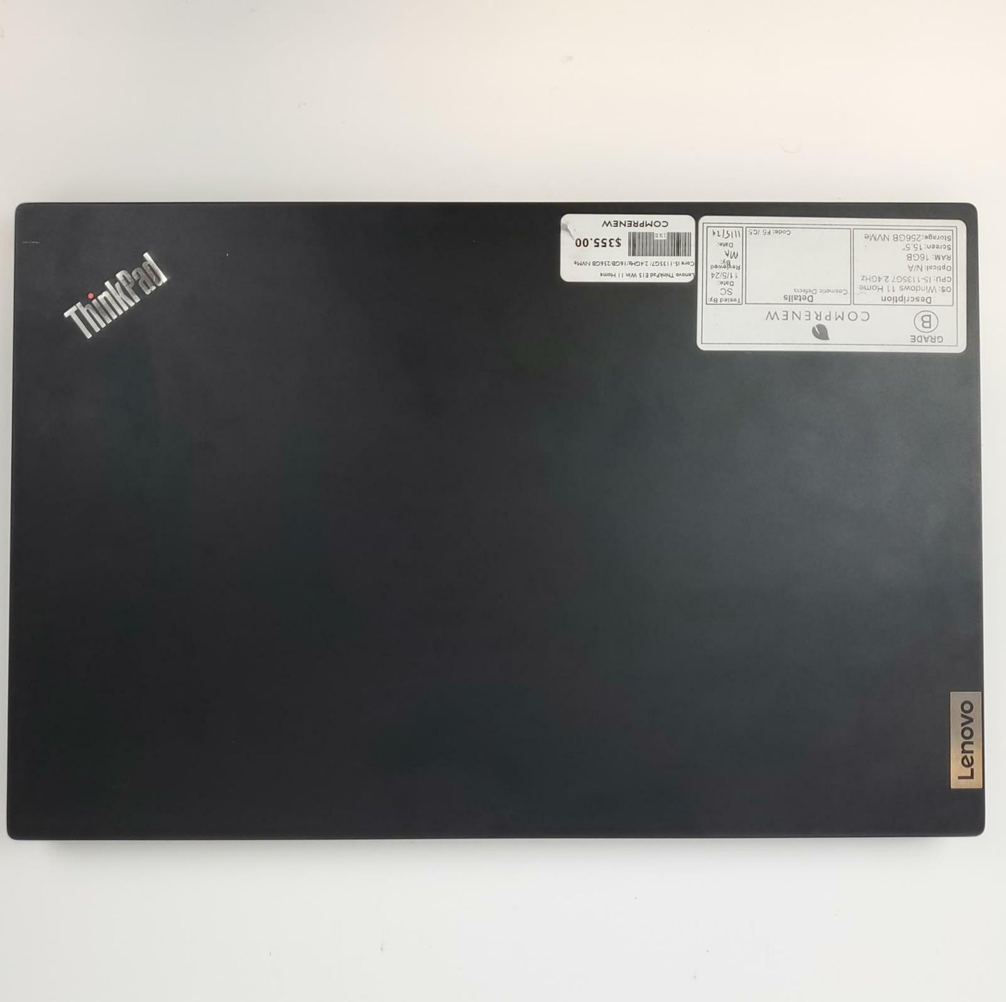 Lenovo ThinkPad E15 Win 11 Home i5-1135G7 16GB RAM 256GB NVMe | Grade B