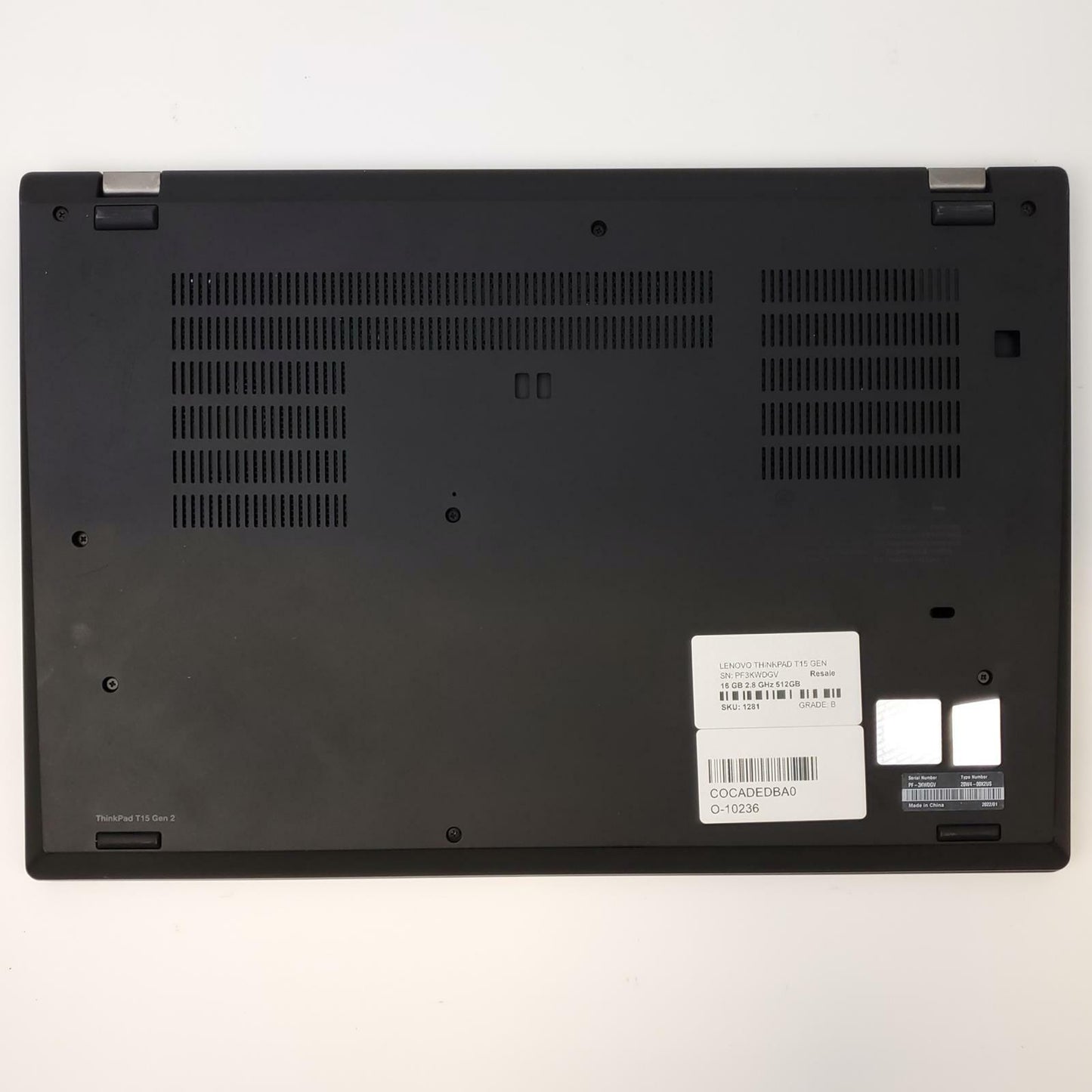 Lenovo ThinkPad T15 Gen 2 Win 11 Home i7-1165G7 16GB RAM 512GB NVMe | Grade B