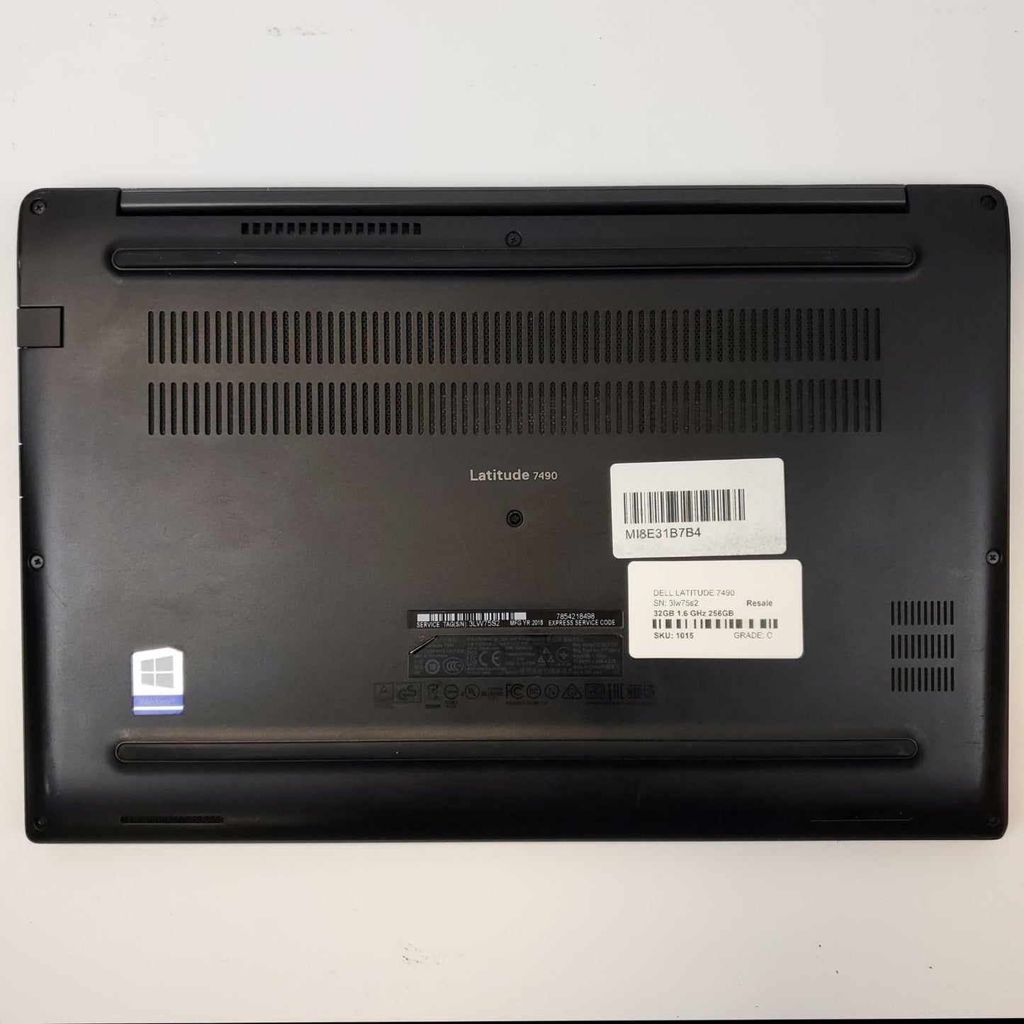 Dell Latitude 7490 Win 11 Home i5-8250U 32GB RAM 256GB NVMe | Grade C