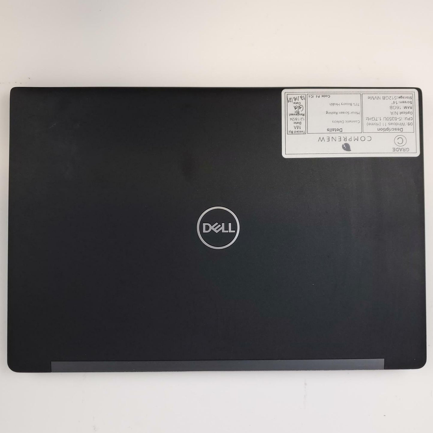 Dell Latitude 7290 Win 11 Home i5-8350U 16GB RAM 512GB NMVe | Grade C
