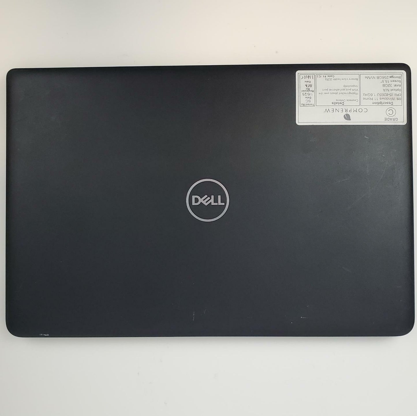 Dell Latitude 3500 Win 11 Home i5-8265U 32GB RAM 256GB NVMe | Grade C