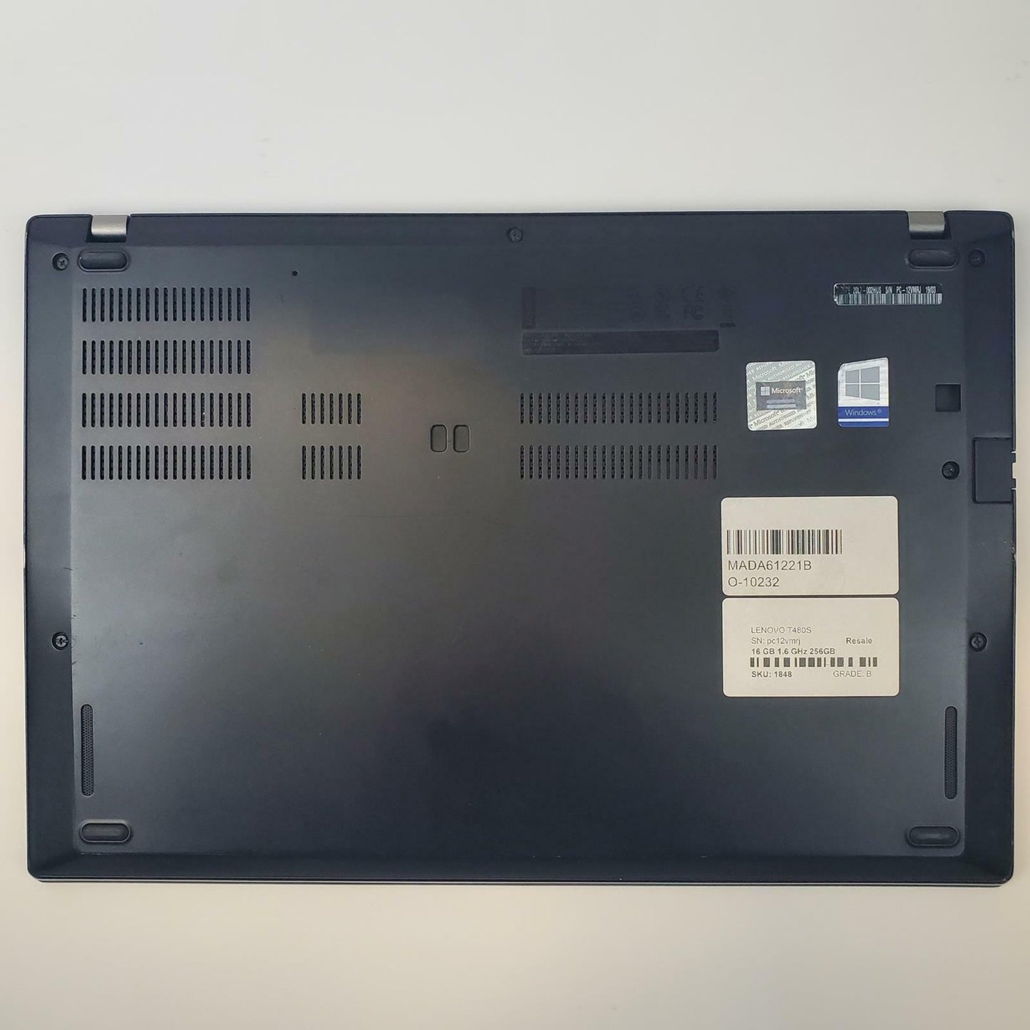 Lenovo ThinkPad T480S Win 11 Home i5-8250U 16GB RAM 256GB NVMe | Grade B