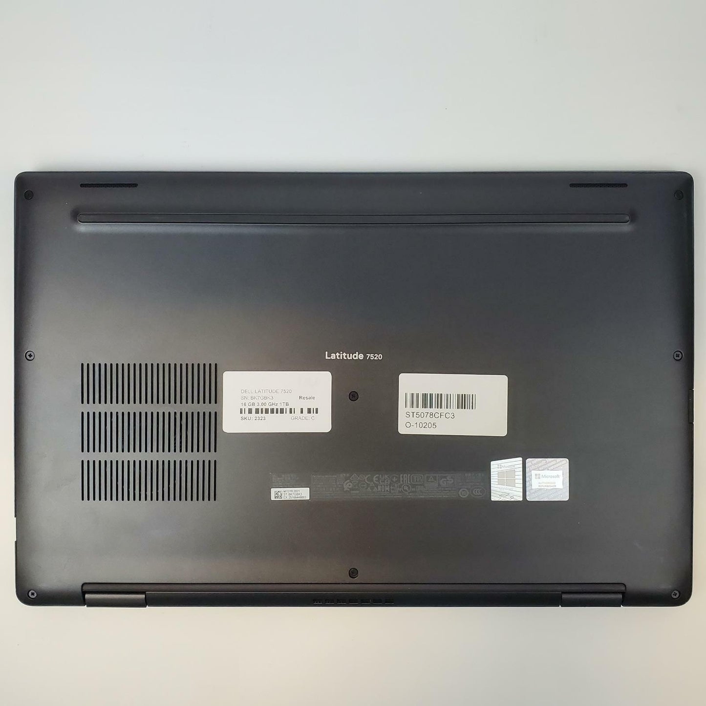 Dell Latitude 7520 Win 11 Home i7-1185G7 16GB RAM 1TB NVMe | Grade C