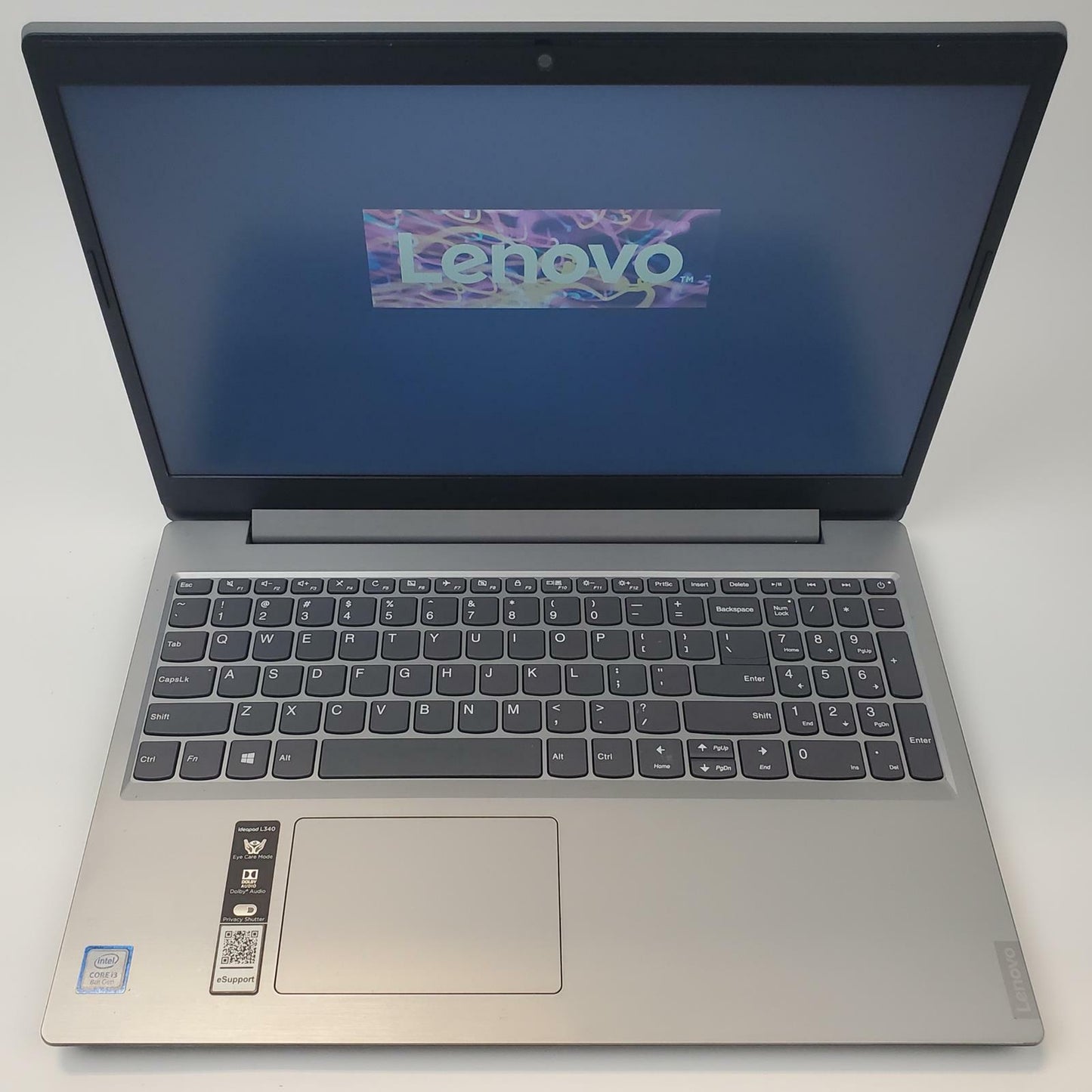 Lenovo IdeaPad L340-15IWL Win 11 Home i3-8145U 8GB RAM 128GB NVMe | Grade B