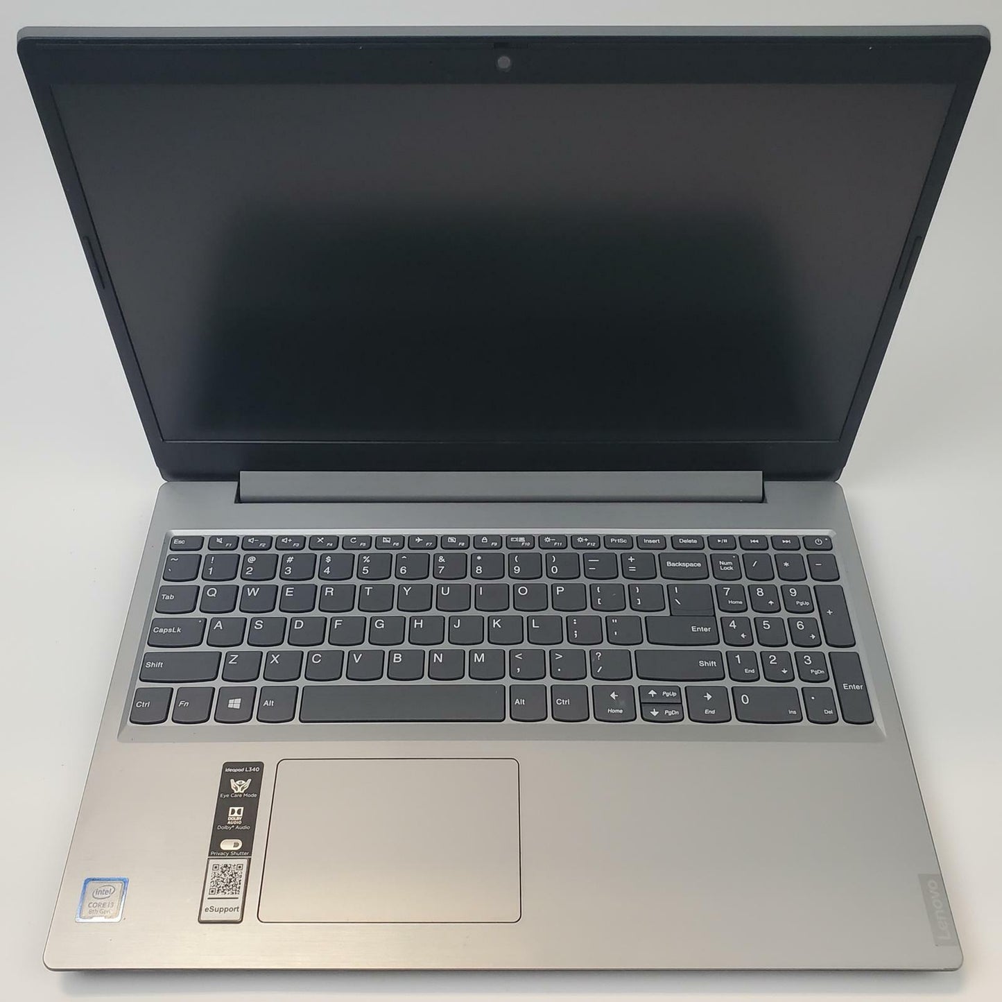 Lenovo IdeaPad L340-15IWL Win 11 Home i3-8145U 8GB RAM 128GB NVMe | Grade B