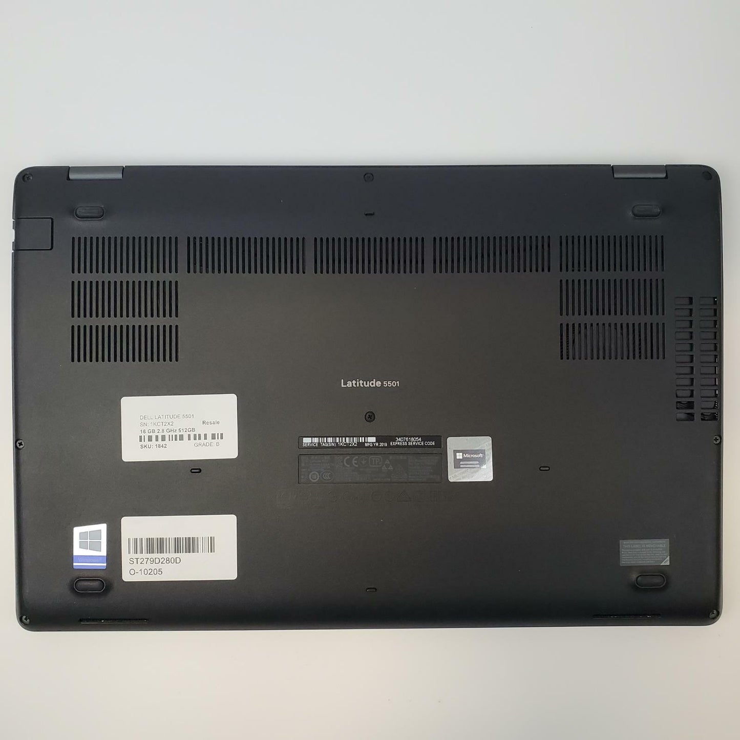Dell Latitude 5501 Win 11 Home I7-9850H 16GB RAM 512GB NVMe | Grade B