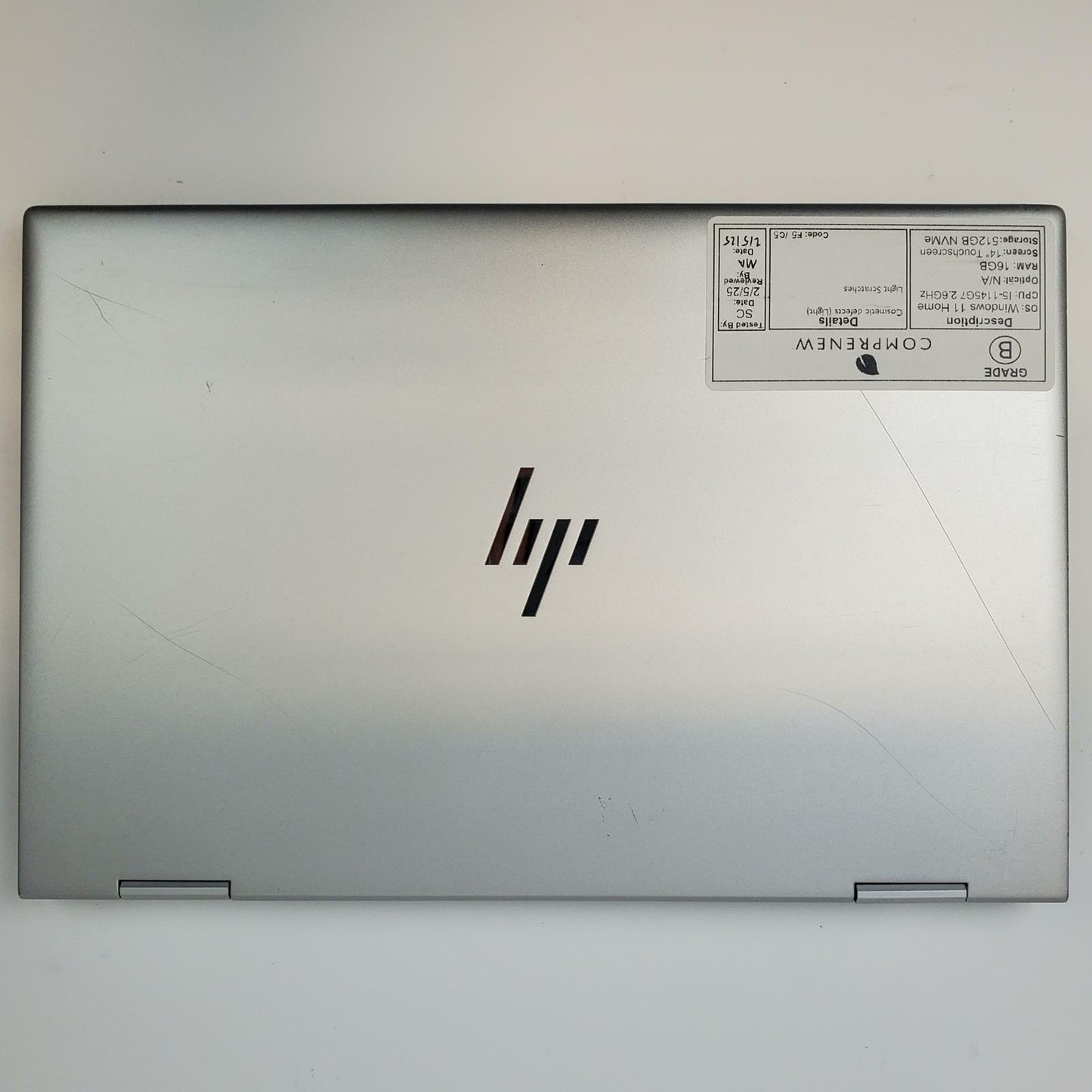 HP EliteBook X360 830 G8 Win 11 Home i5-1145G7 16GB RAM 512GB NVMe | Grade B