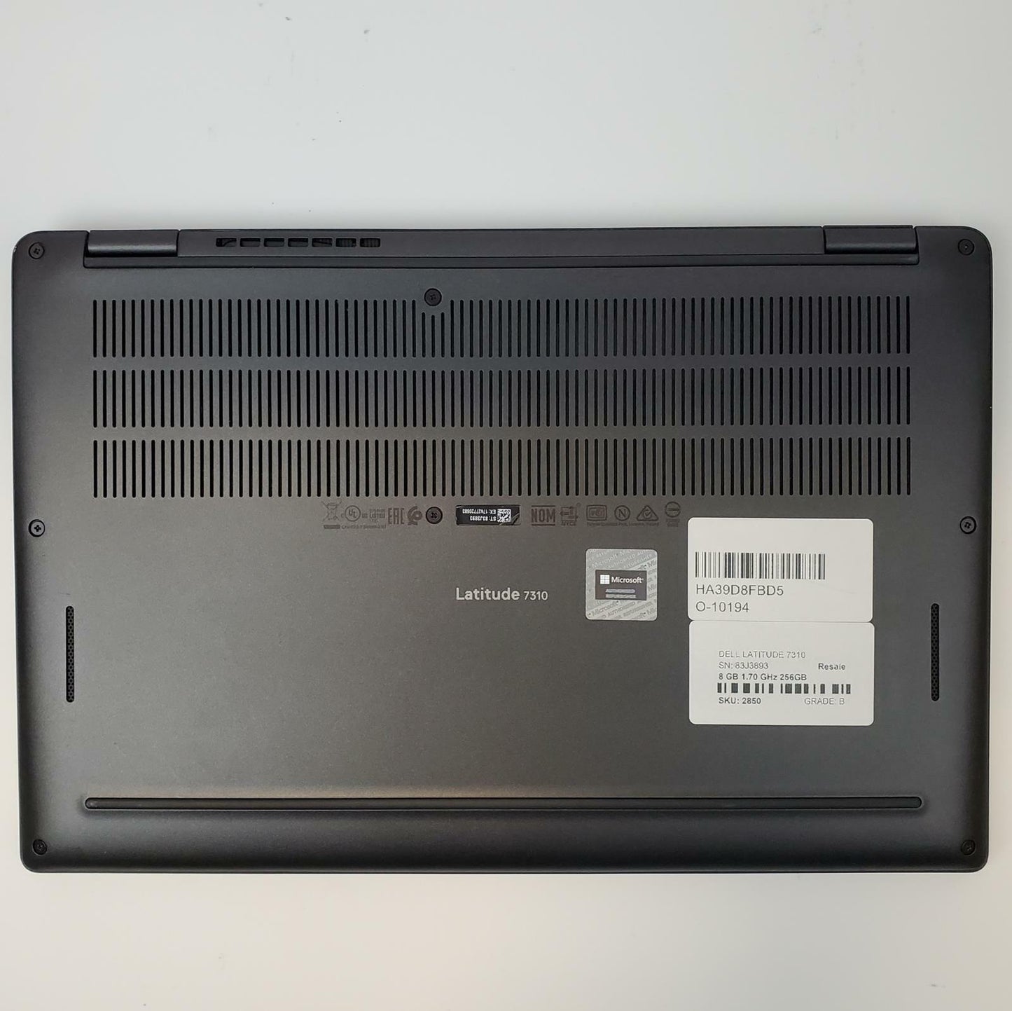 Dell Latitude 7310 Win 11 Home i5-10310U 8GB RAM 256GB NVMe | Grade B