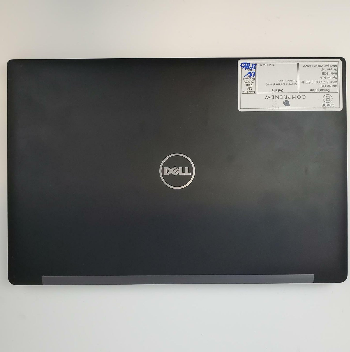 Dell Latitude 7480 No OS i5-7300U 8GB RAM 128GB NVMe | Grade B