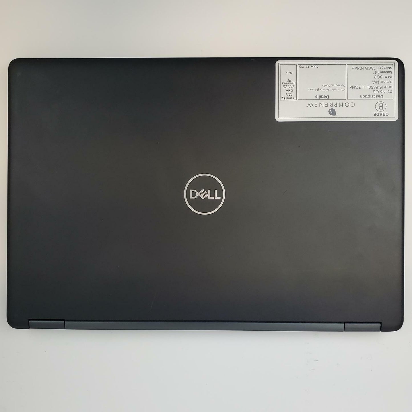Dell Latitude 5490 No OS i5-8350U 8GB RAM 128GB NVMe | Grade B