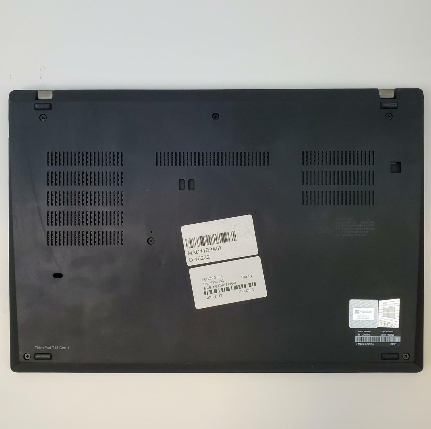 Lenovo ThinkPad T14 Win 11 Home i5-10210U 8GB RAM 512GB NVMe | Grade B
