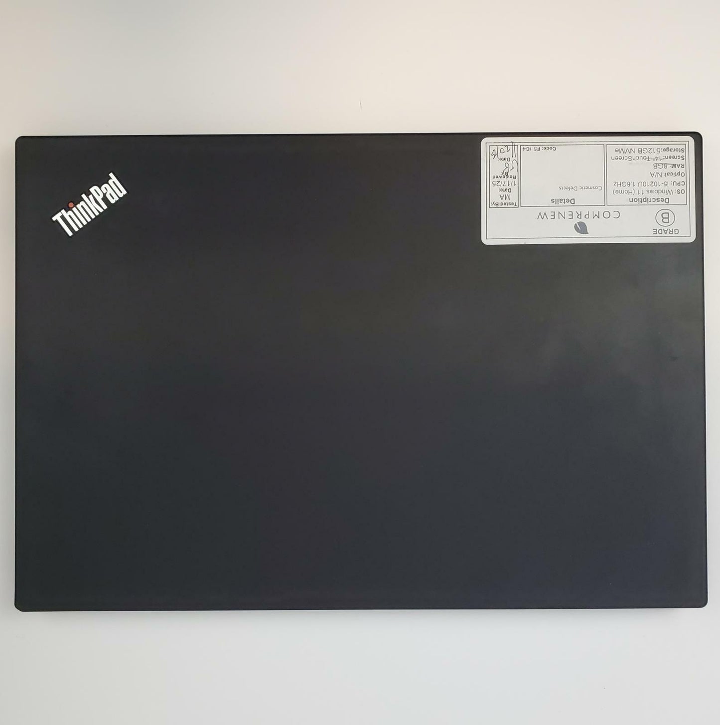 Lenovo ThinkPad T14 Win 11 Home i5-10210U 8GB RAM 512GB NVMe | Grade B