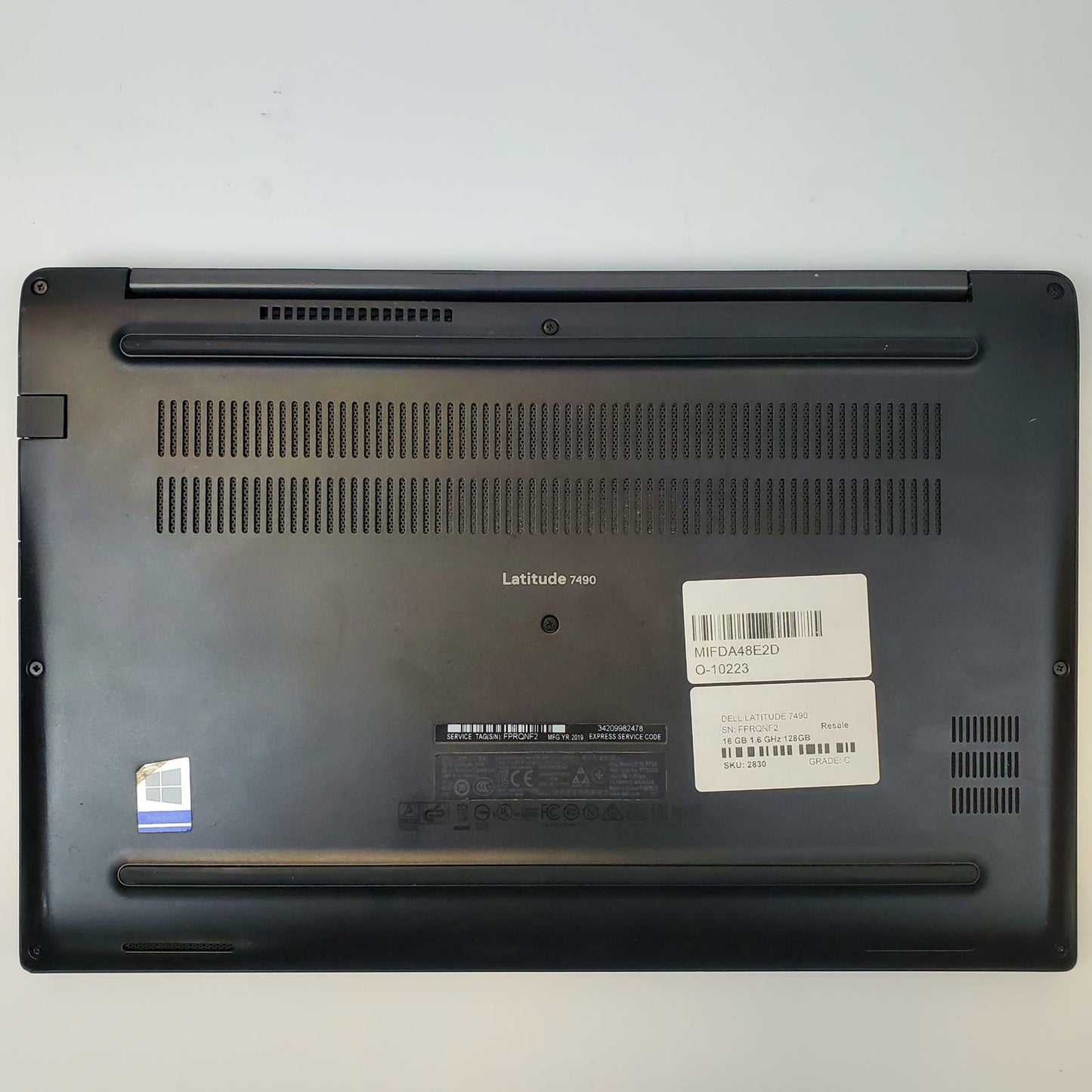 Dell Latitude 7490 No OS i5-8250U 16GB RAM 128GB NVMe | Grade C