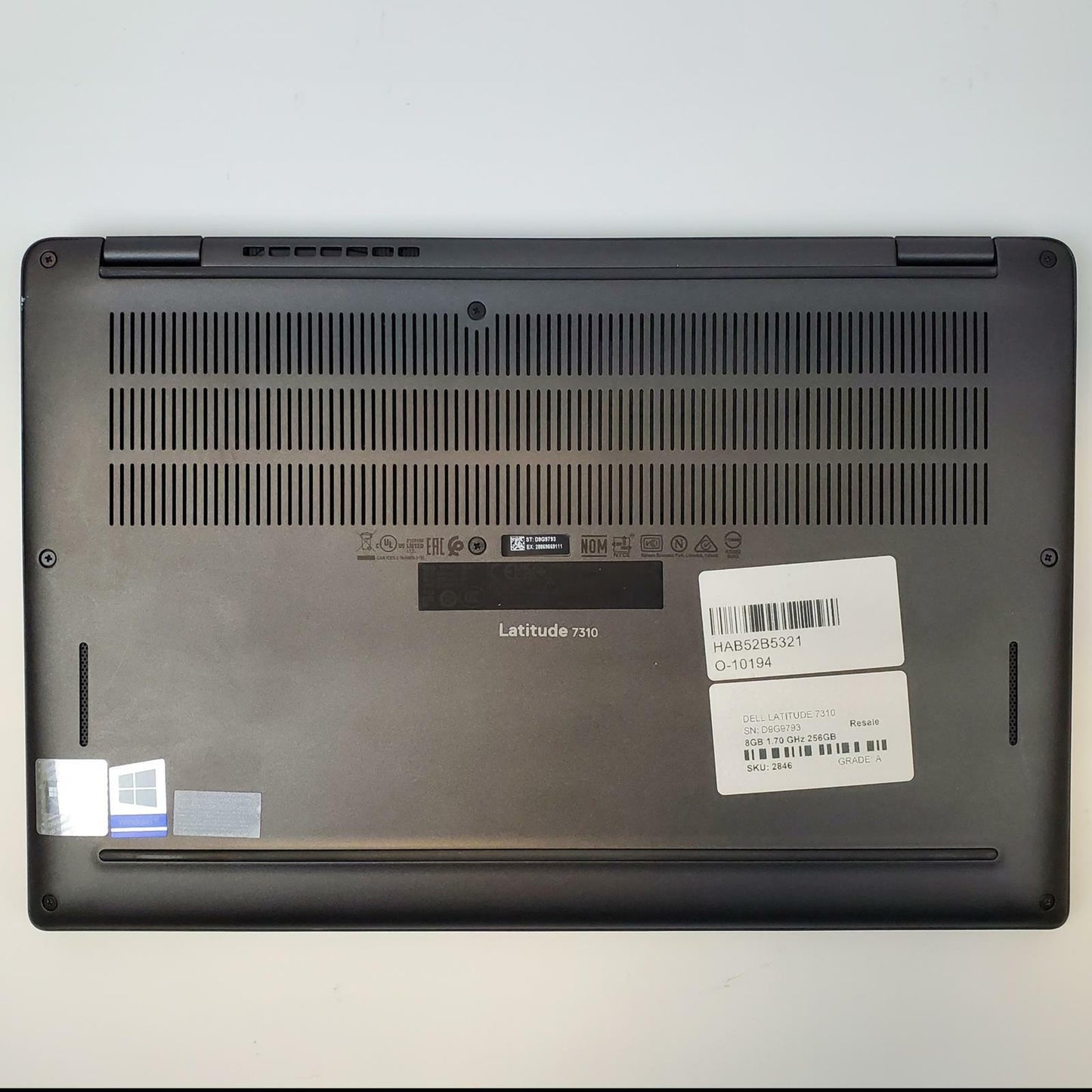 Dell Latitude 7310 Win 11 Home i5-10310U 8GB RAM 256GB NVMe | Grade A
