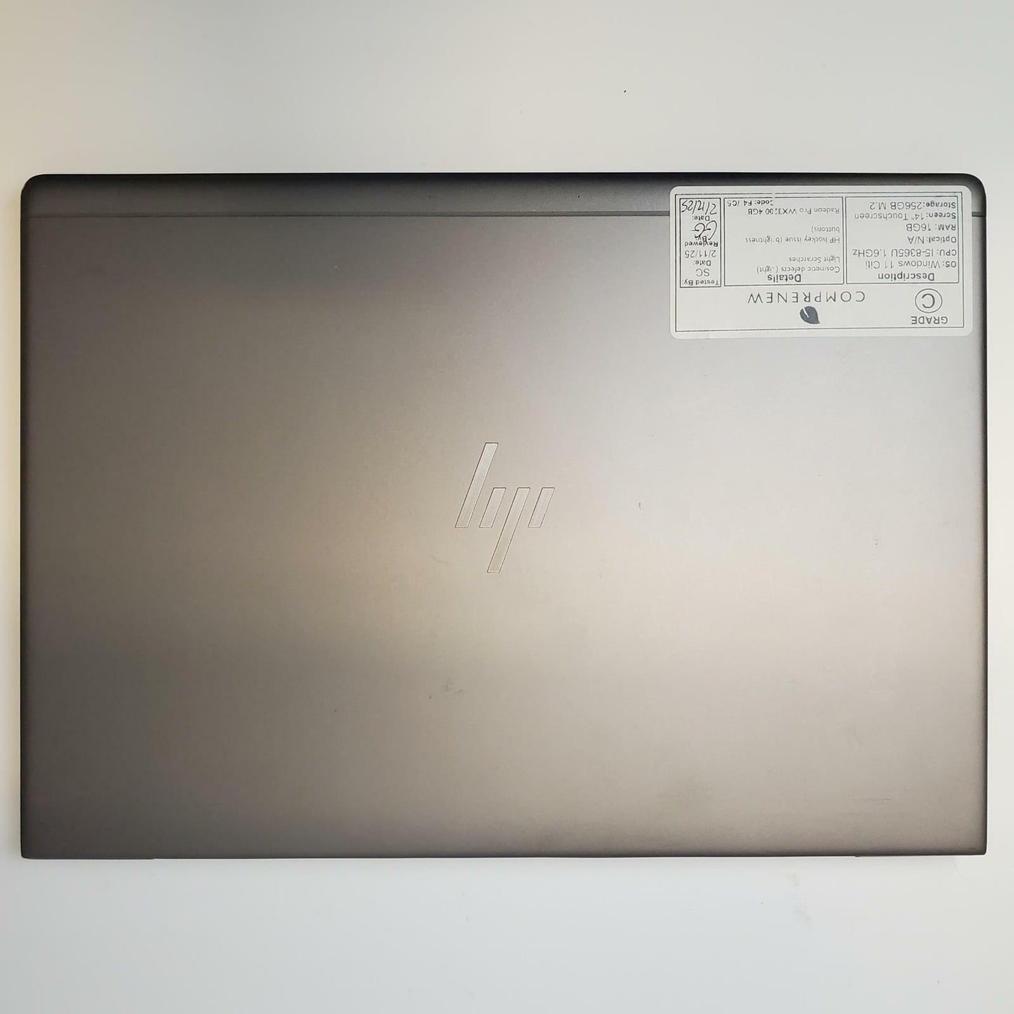 HP ZBook 14U G6 Win 11 Pro i5-8365U 8GB RAM 256GB M.2 4GB GPU | Grade C
