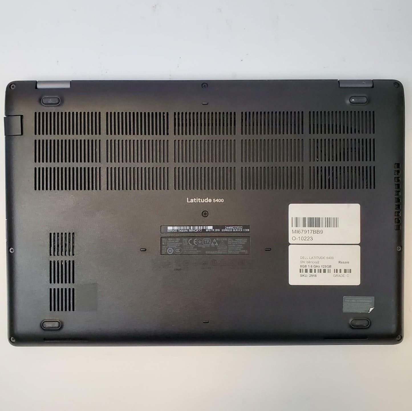 Dell Latitude 5400 No OS i5-8265U 8GB RAM 128GB NVMe | Grade C