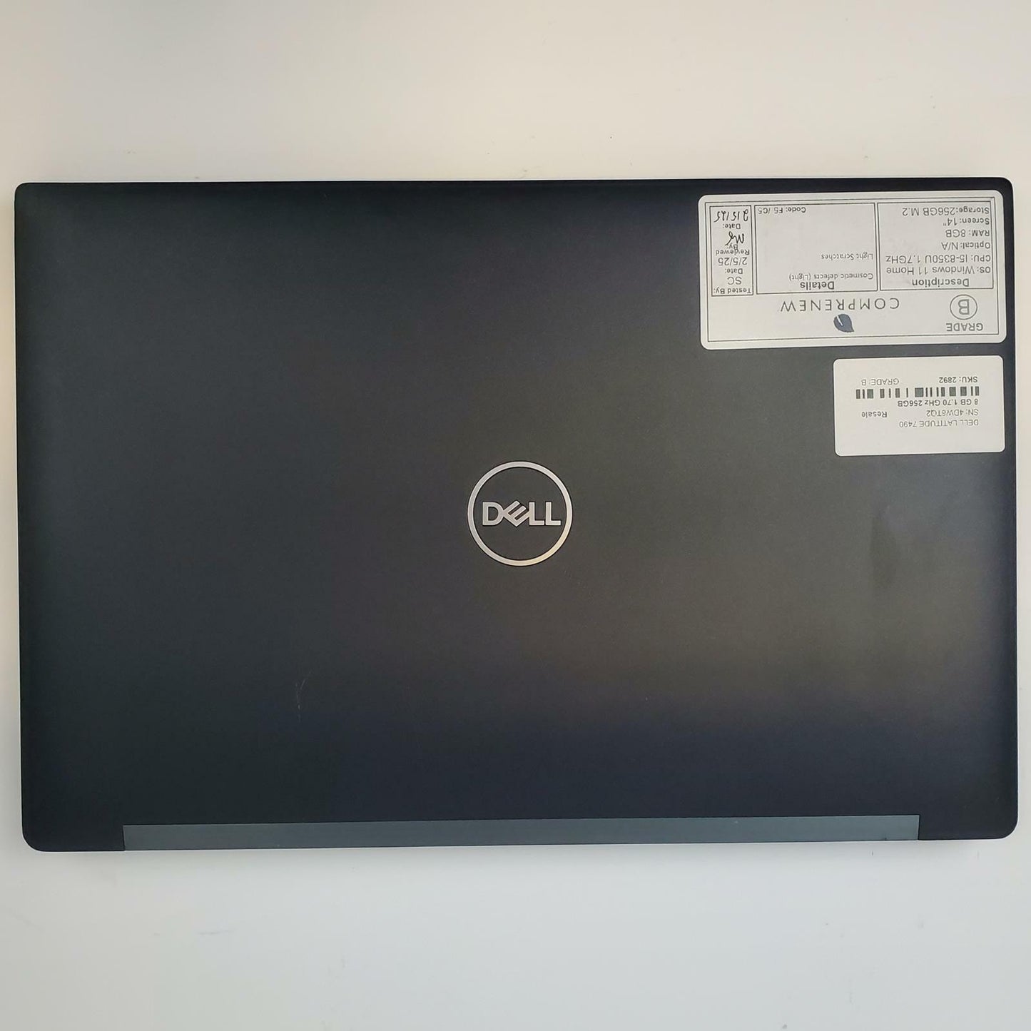 Dell Latitude 7490 Win 11 Home i5-8350U 8GB RAM 256GB M.2 | Grade B