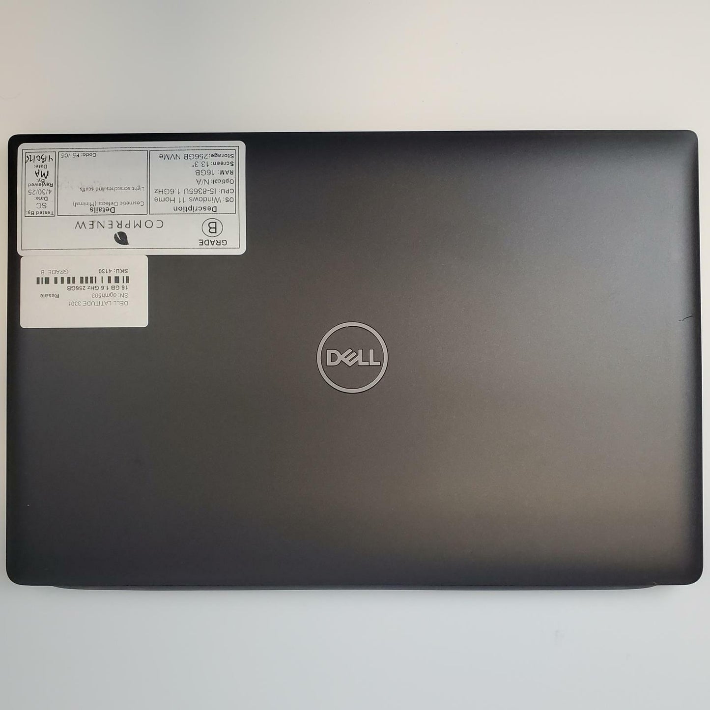 Dell Latitude 3301 Win 11 Home i5-8365U 16GB RAM 256GB NVMe | Grade B
