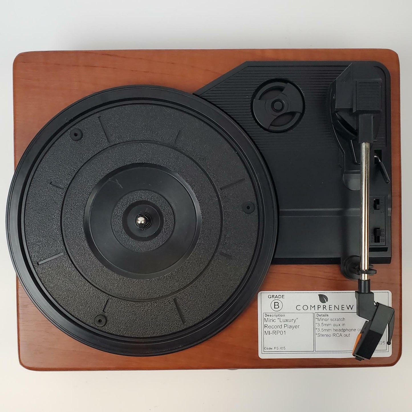 Miric "Luxury" MI-RP01 Record Player | Grade B