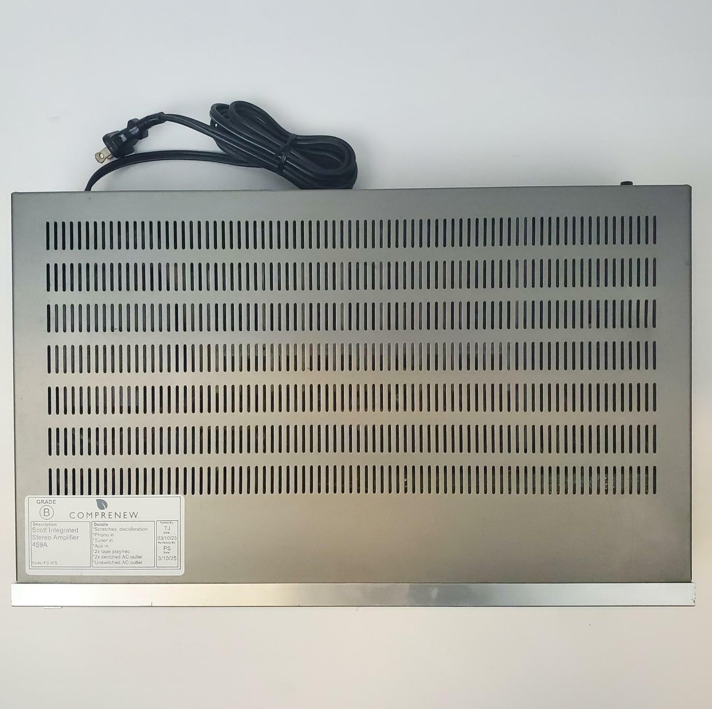 Scott 459A Integrated Stereo Amplifier | Grade B