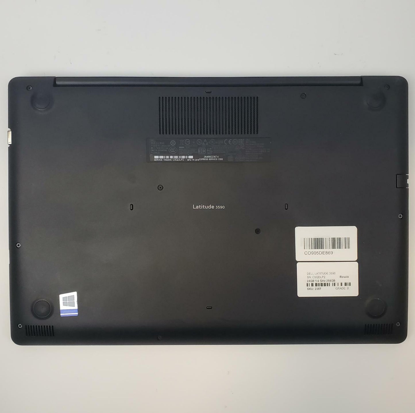 Dell Latitude 3590 Win 11 Home i5-8250U 24GB RAM 256GB NVMe | Grade C