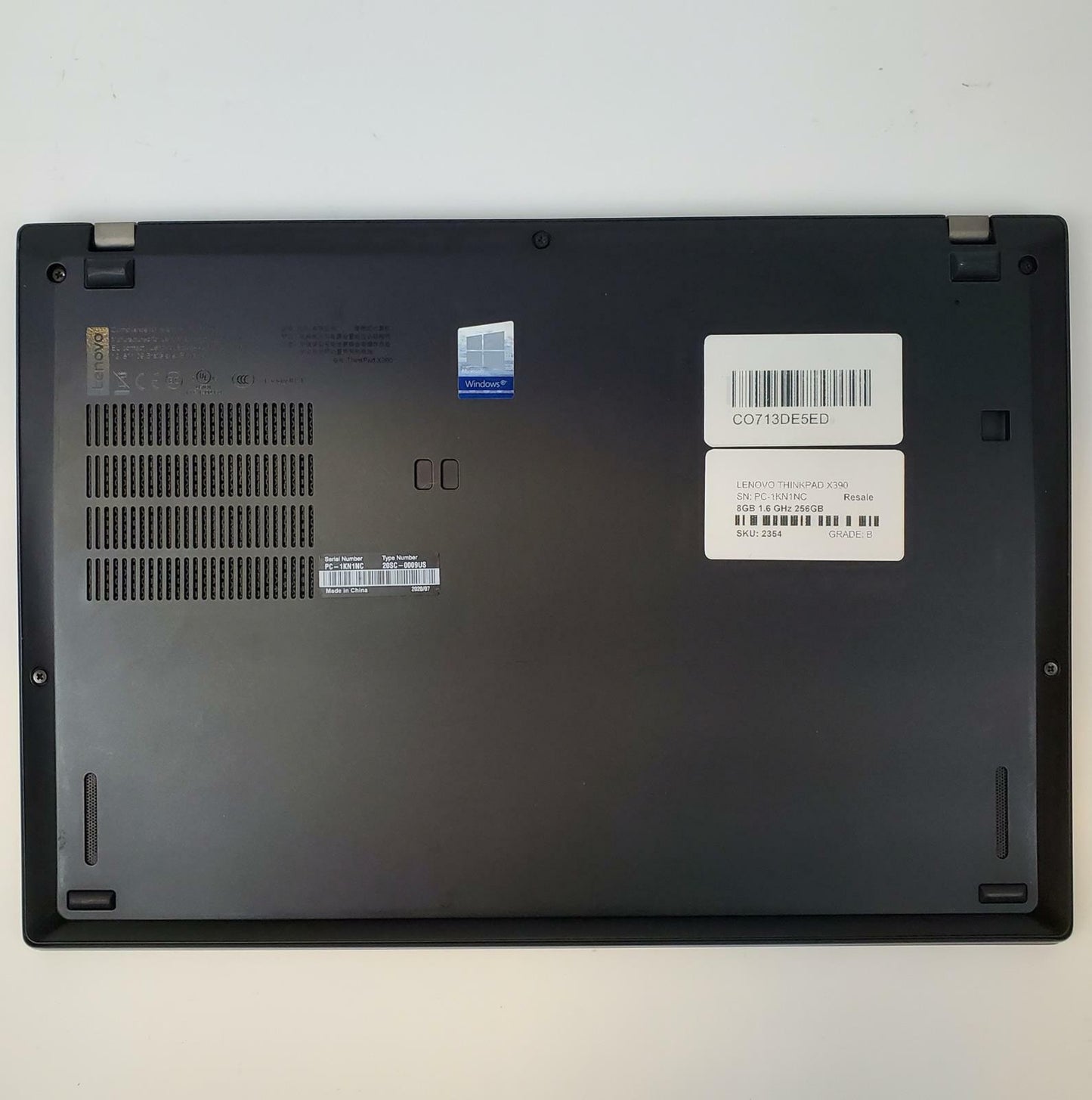 Lenovo ThinkPad X390 Win 11 Home I5-10210U 8GB RAM 256GB NVMe | Grade B