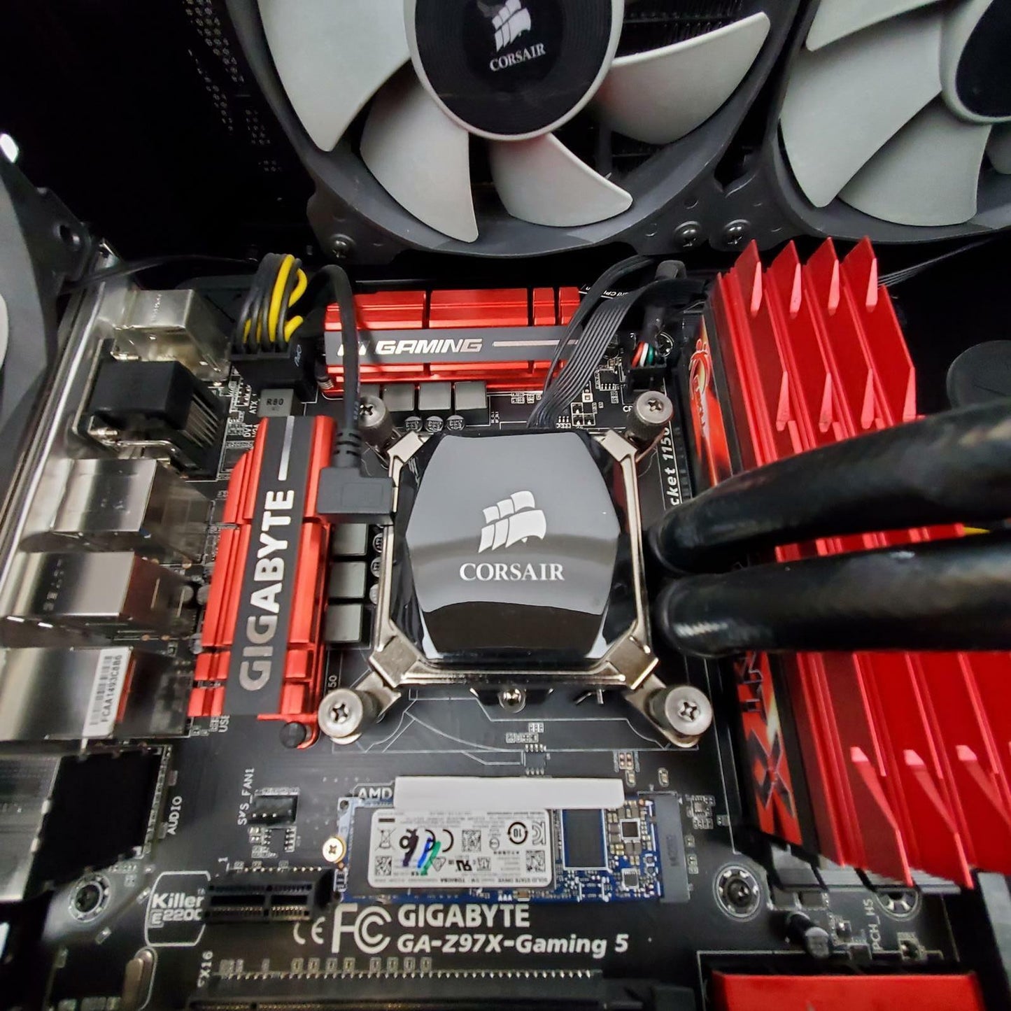 Custom EVGA PC Tower Win 10 Home i5-4690K 32GB RAM 256GB NVMe 6GB GPU | Grade A