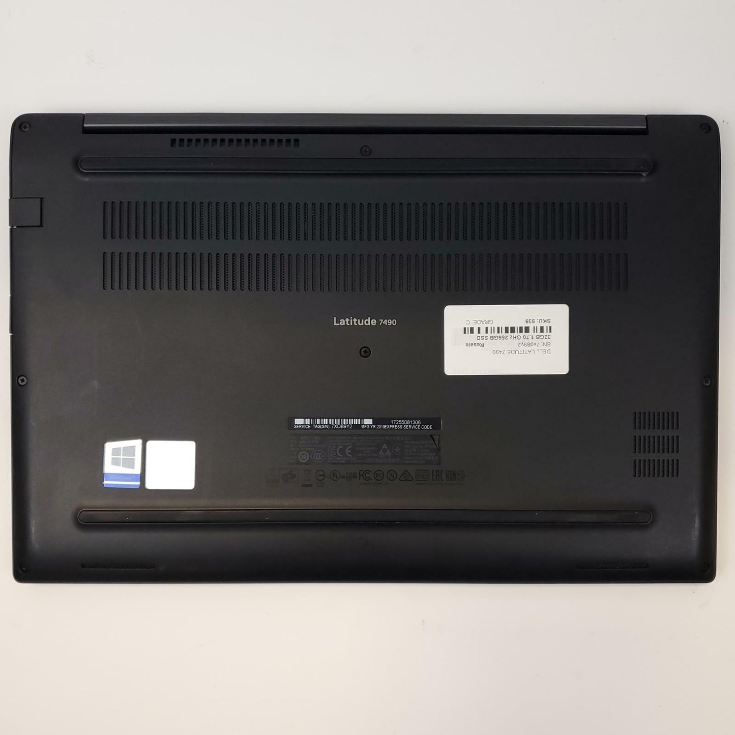Dell Latitude 7490 Win 11 Home i5-8350U 32GB RAM 256GB NVMe | Grade C | 939
