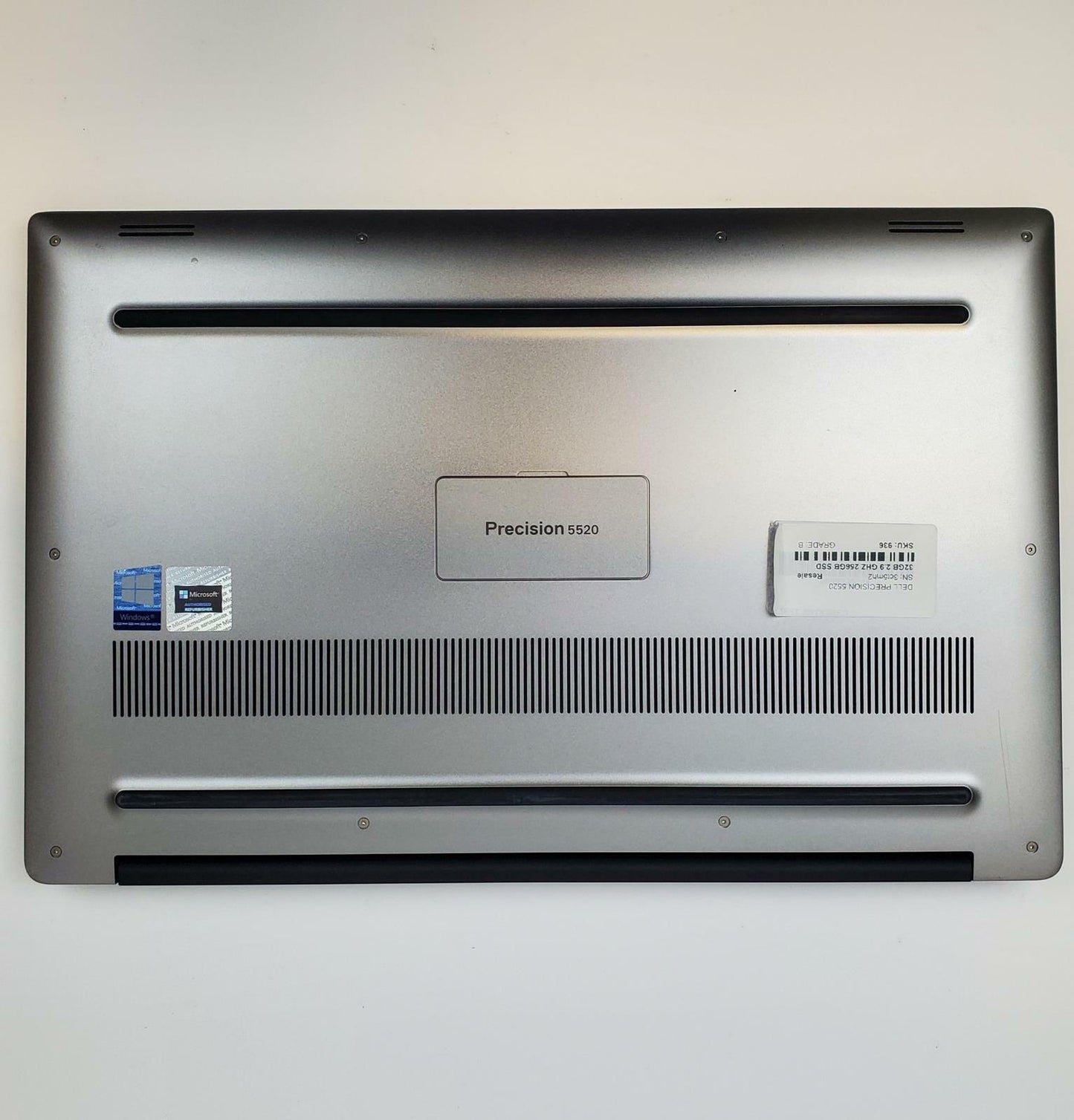 Dell Precision 5520 Win 10 Home i7-7820HQ 32GB RAM 256GB NVMe 4GB GPU | Grade B