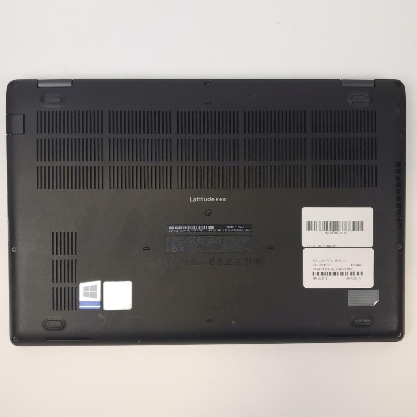 Dell Latitude 5400 Win 11 Home i5-8265U 32GB RAM 256GB NVMe | Grade C