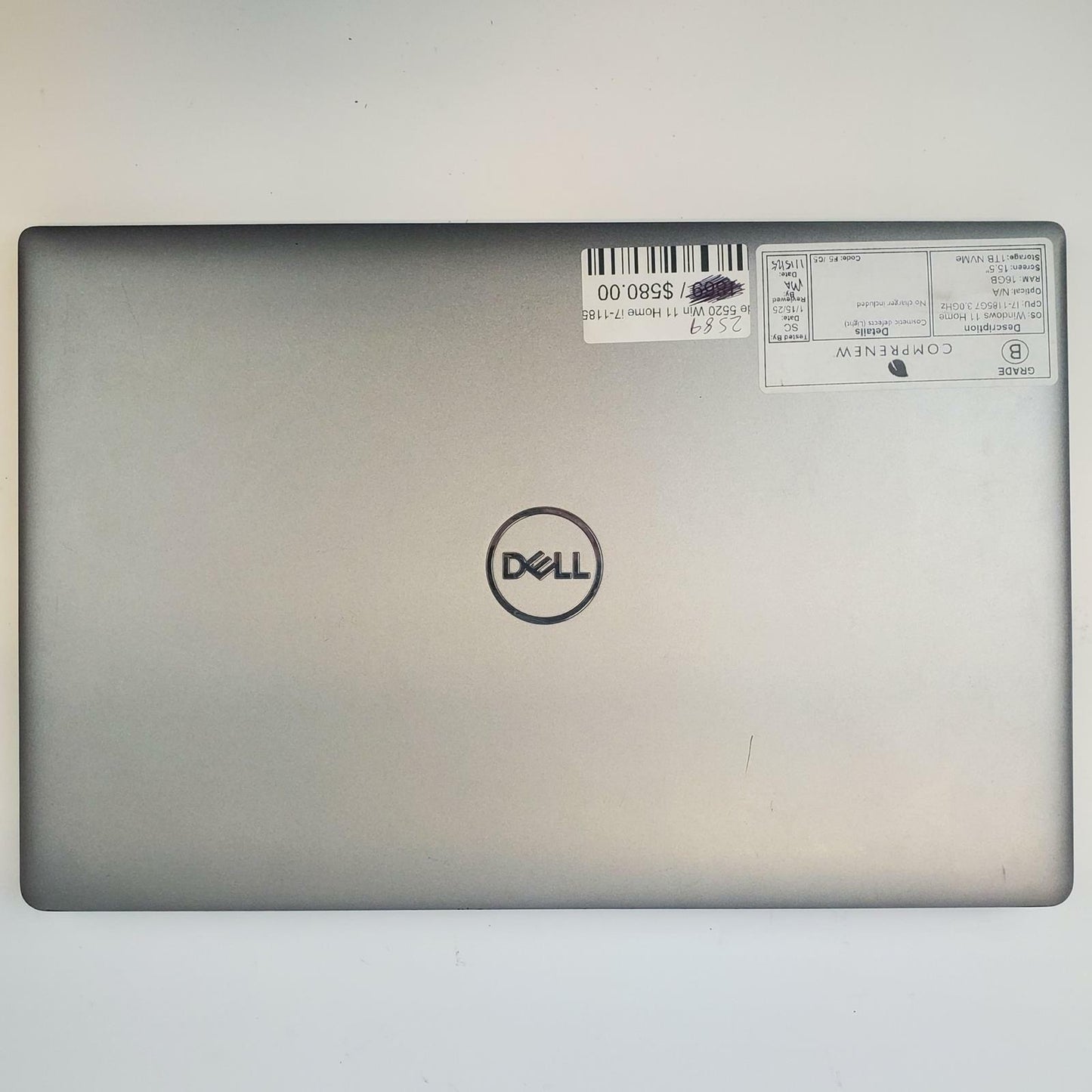 Dell Latitude 5520 Win 11 Home i7-1185G7 16GB RAM 1TB NVMe | Grade B