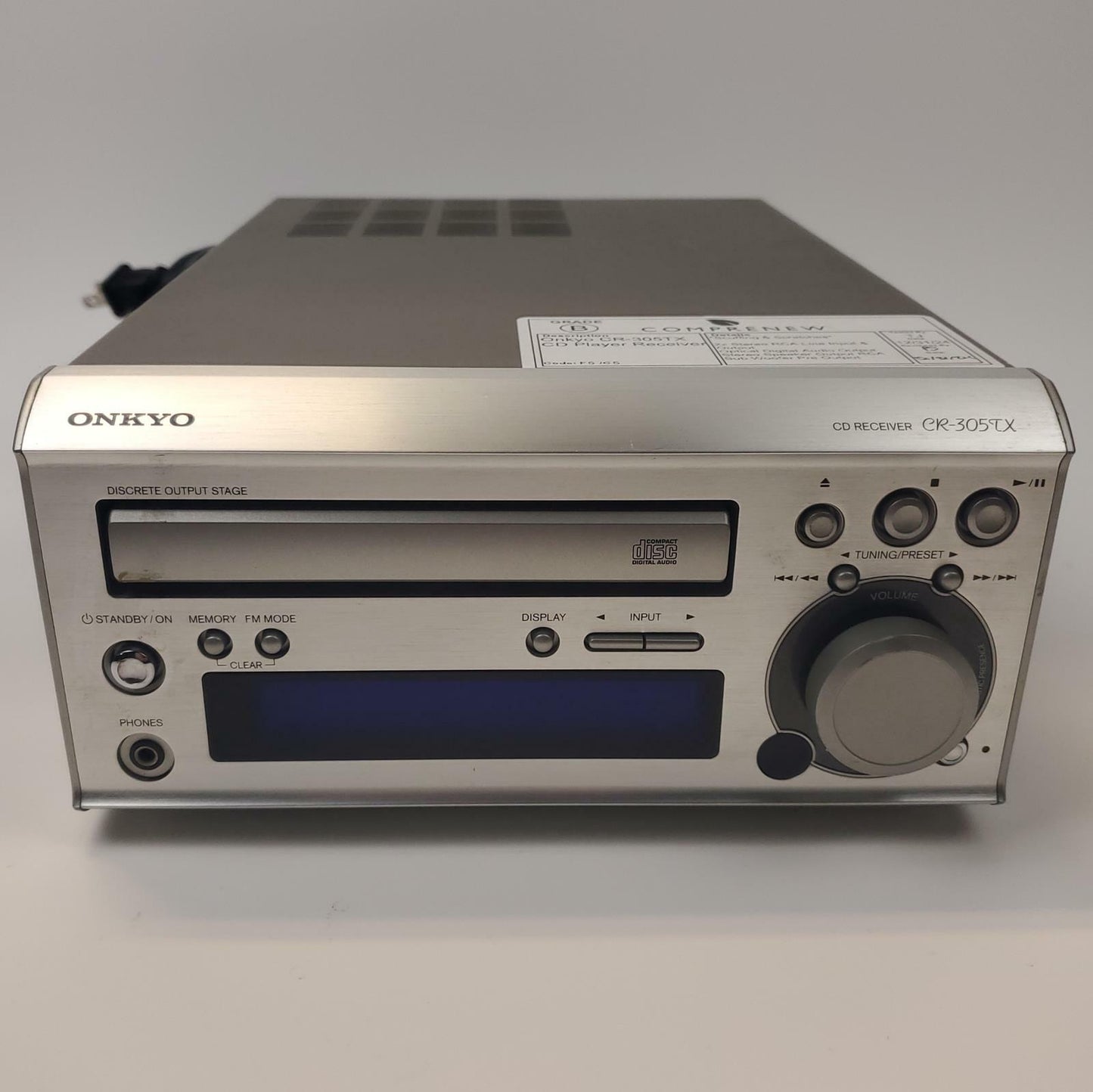 Onkyo CR-305TX CD Player/Receiver | Grade B