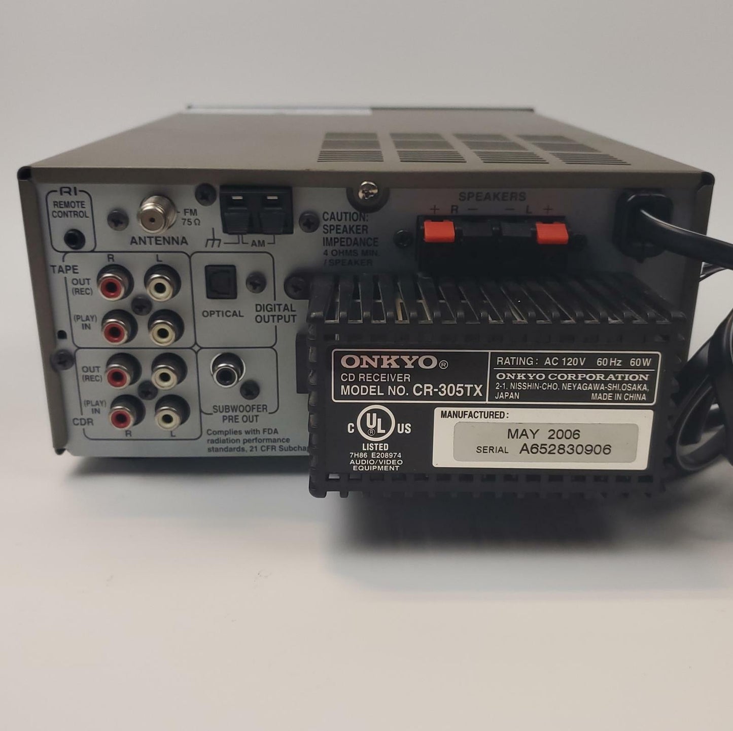 Onkyo CR-305TX CD Player/Receiver | Grade B