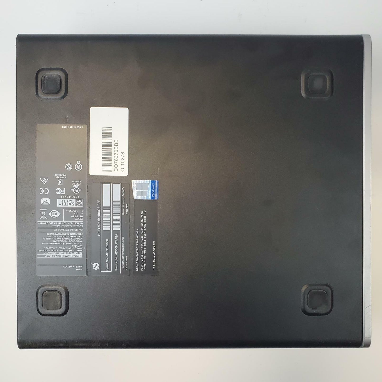 HP ProDesk 400G5 Win 11 Home i5-8500 8GB RAM 256GB NVMe | Grade B
