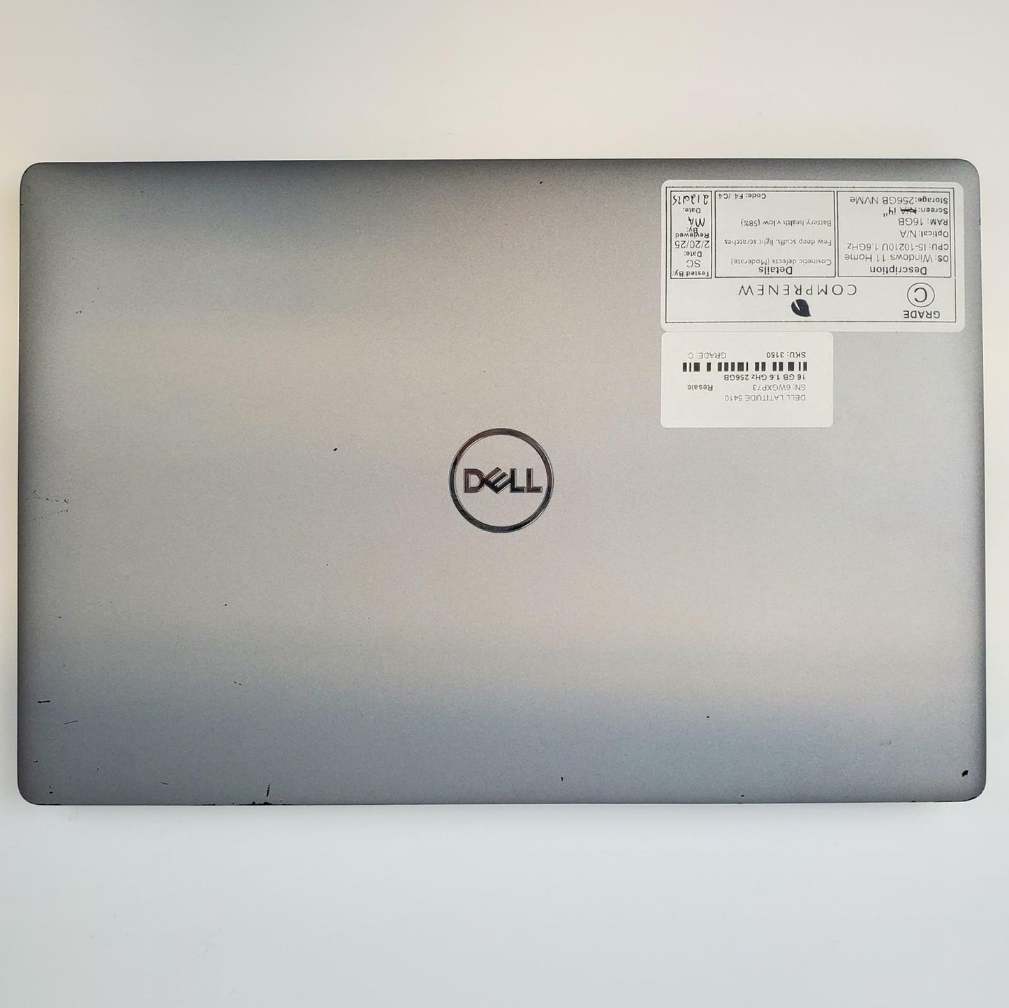Dell Latitude 5410 Win 11 Home i5-10210U 16GB RAM 256GB NVMe | Grade C