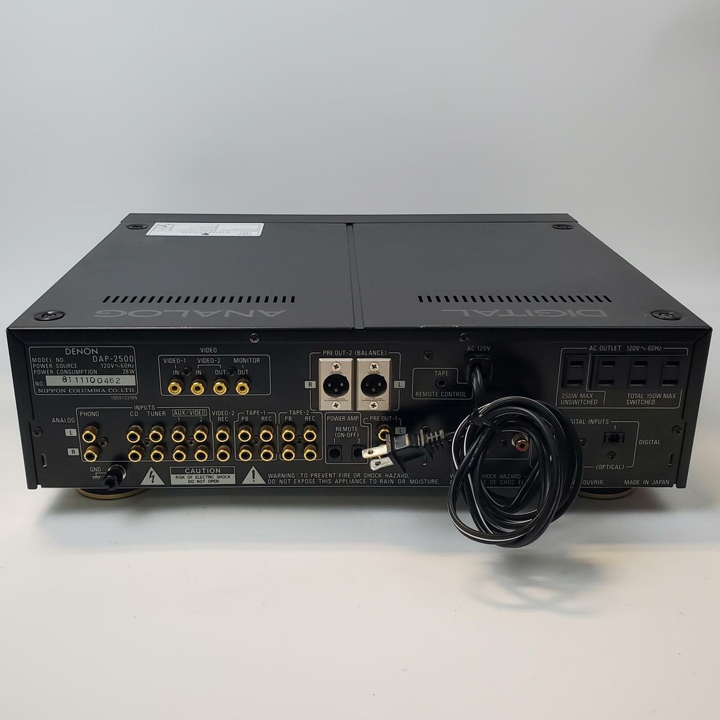 Denon DAP-2500 Preamplifier | Grade D
